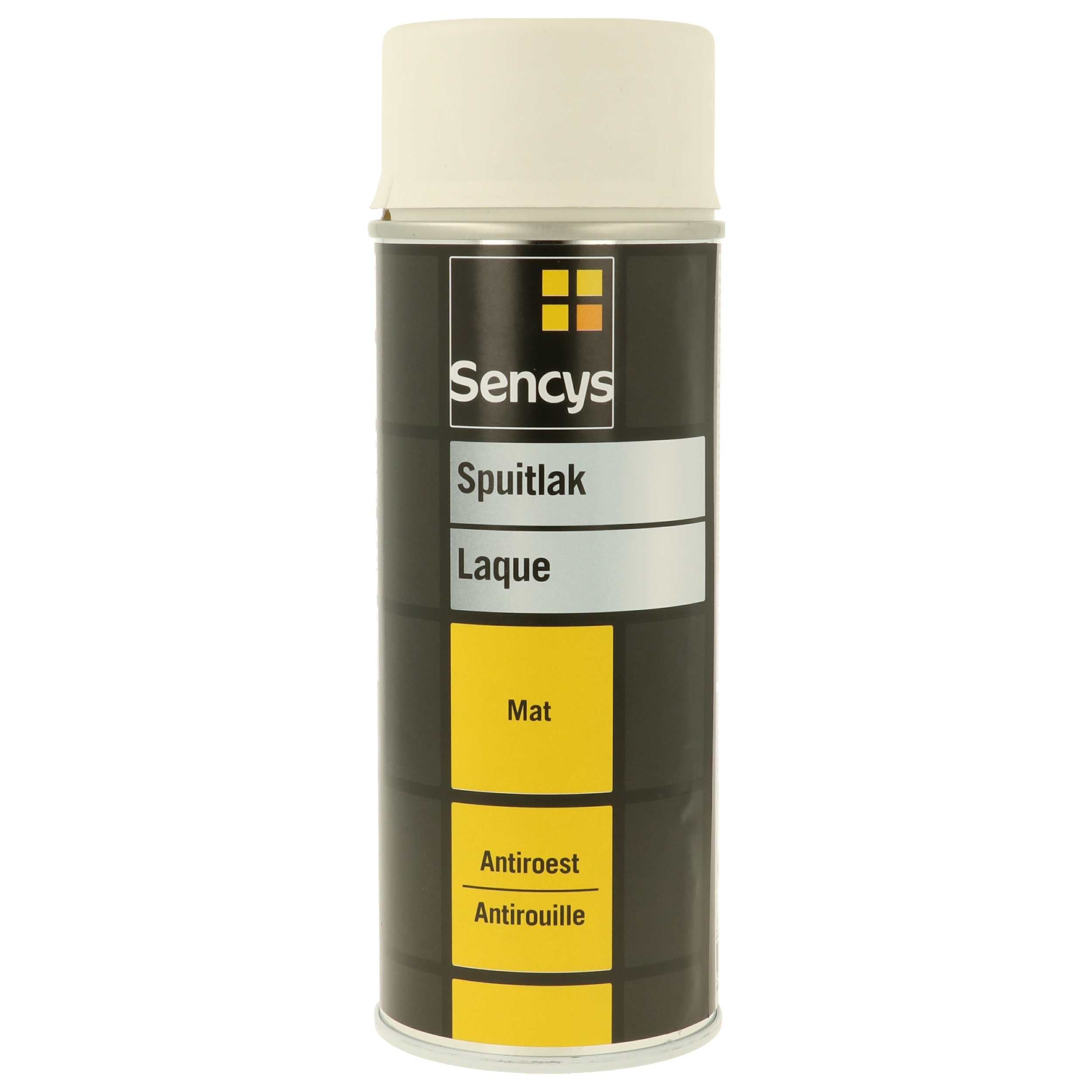 Sencys spuitlak puur wit mat RAL9010