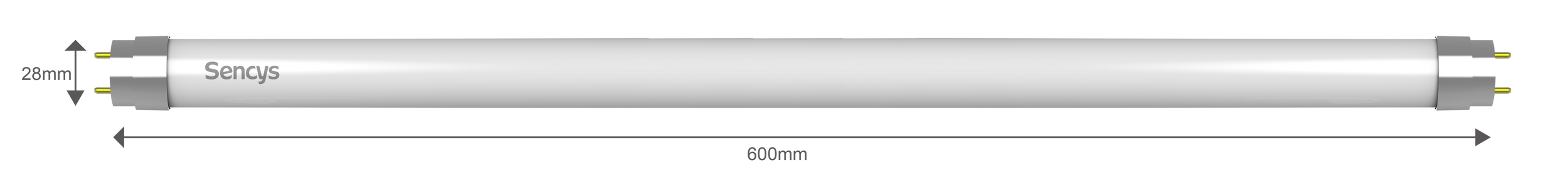 Sencys ledbuis koel wit 60cm T8 G13 7,5W