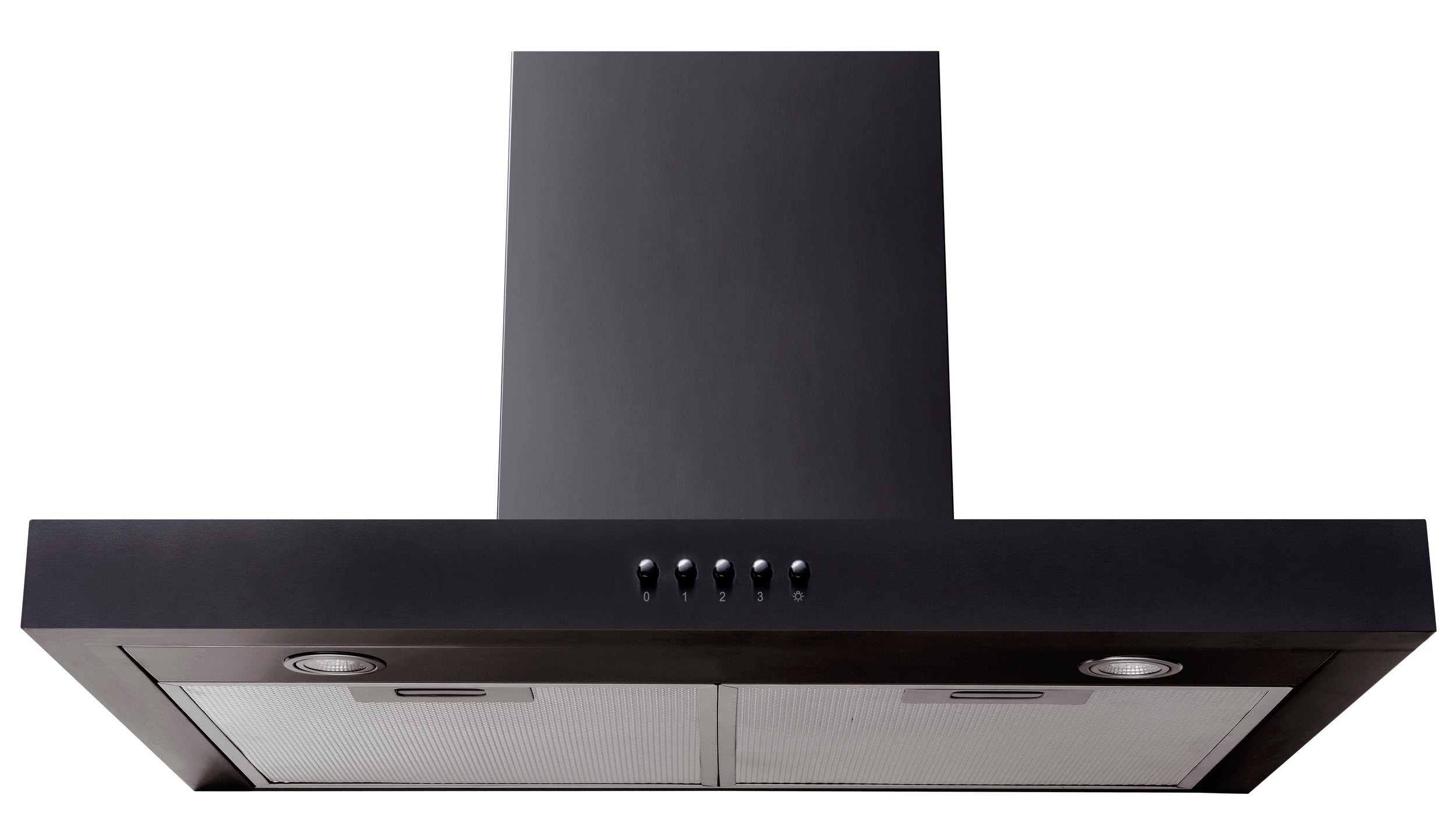 Electrum schouwafzuigkap TSH 62120C BL 60 cm mat zwart