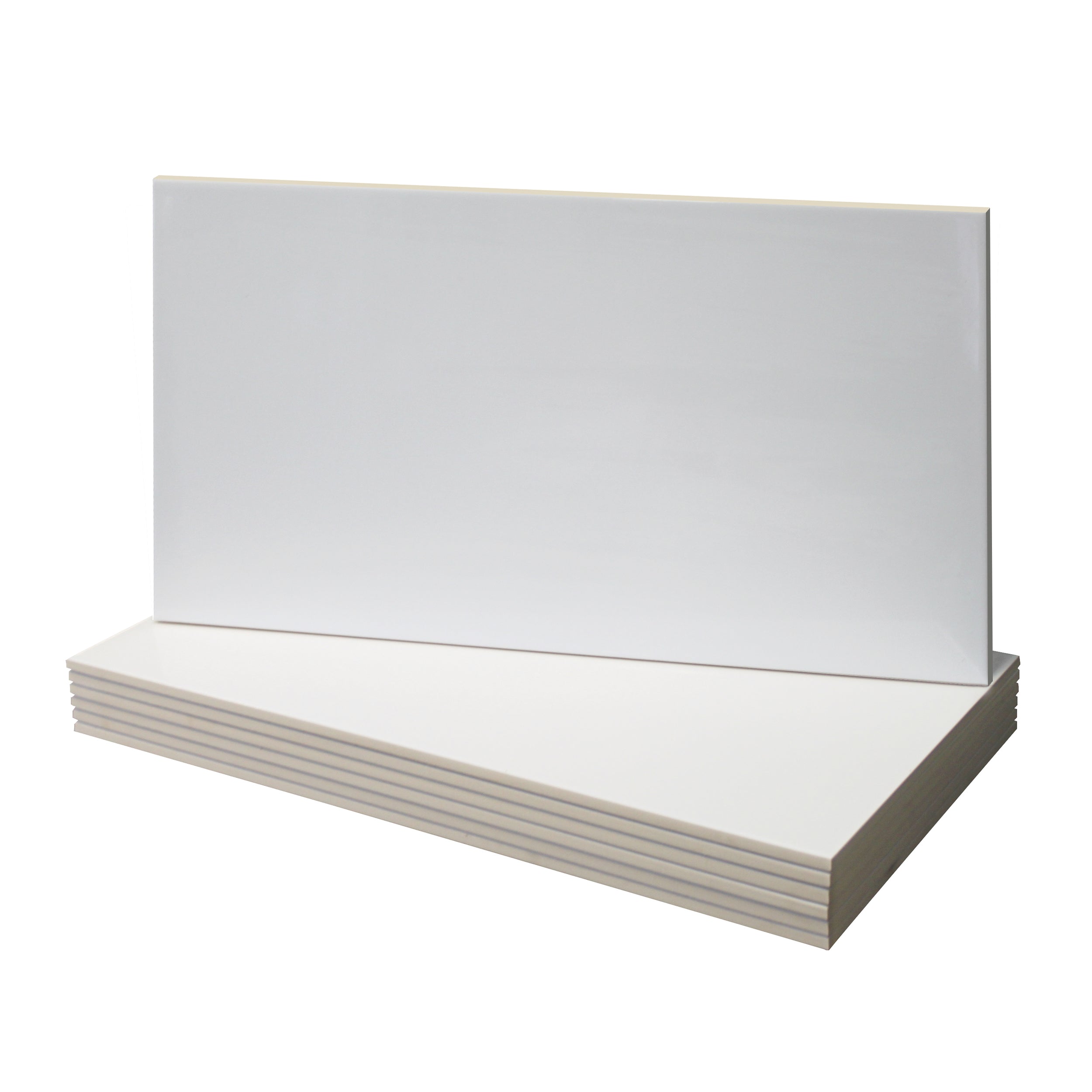 Wandtegel Neve - Keramiek - Gerectificeerd - Wit - 29,8x59,8cm - Pakketinhoud 1,43m²