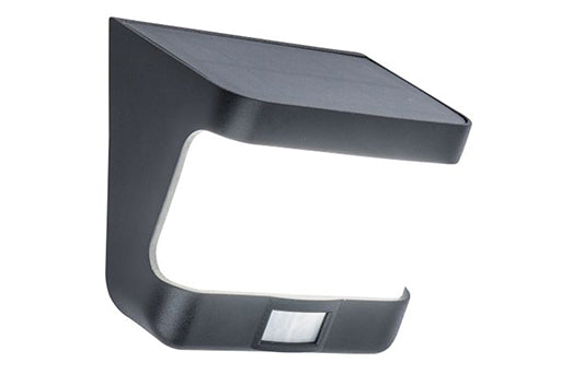 Lutec solar wandlamp Try zwart 8W met sensor