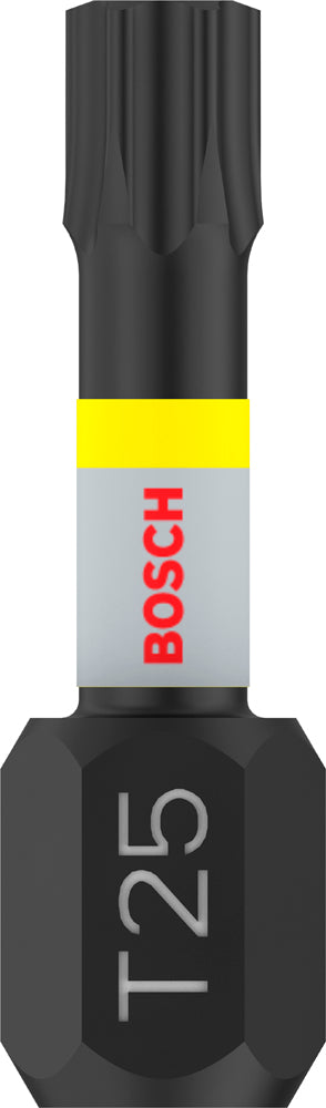 Bosch PRO Torx slagschroefbit, T25, 25 mm 2 stuks