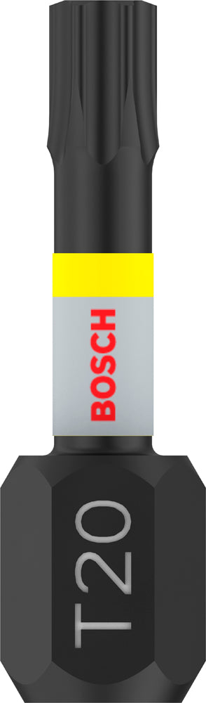 Bosch PRO Torx slagschroefbit, T20, 25 mm 2 stuks
