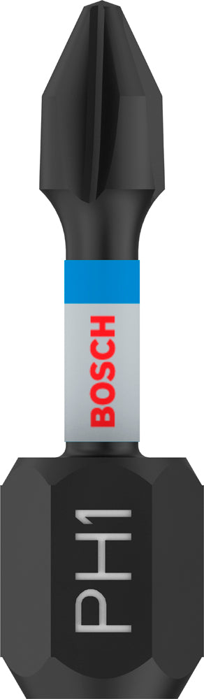 Bosch PRO Phillips slagschroefbit, PH1, 25 mm 2 stuks