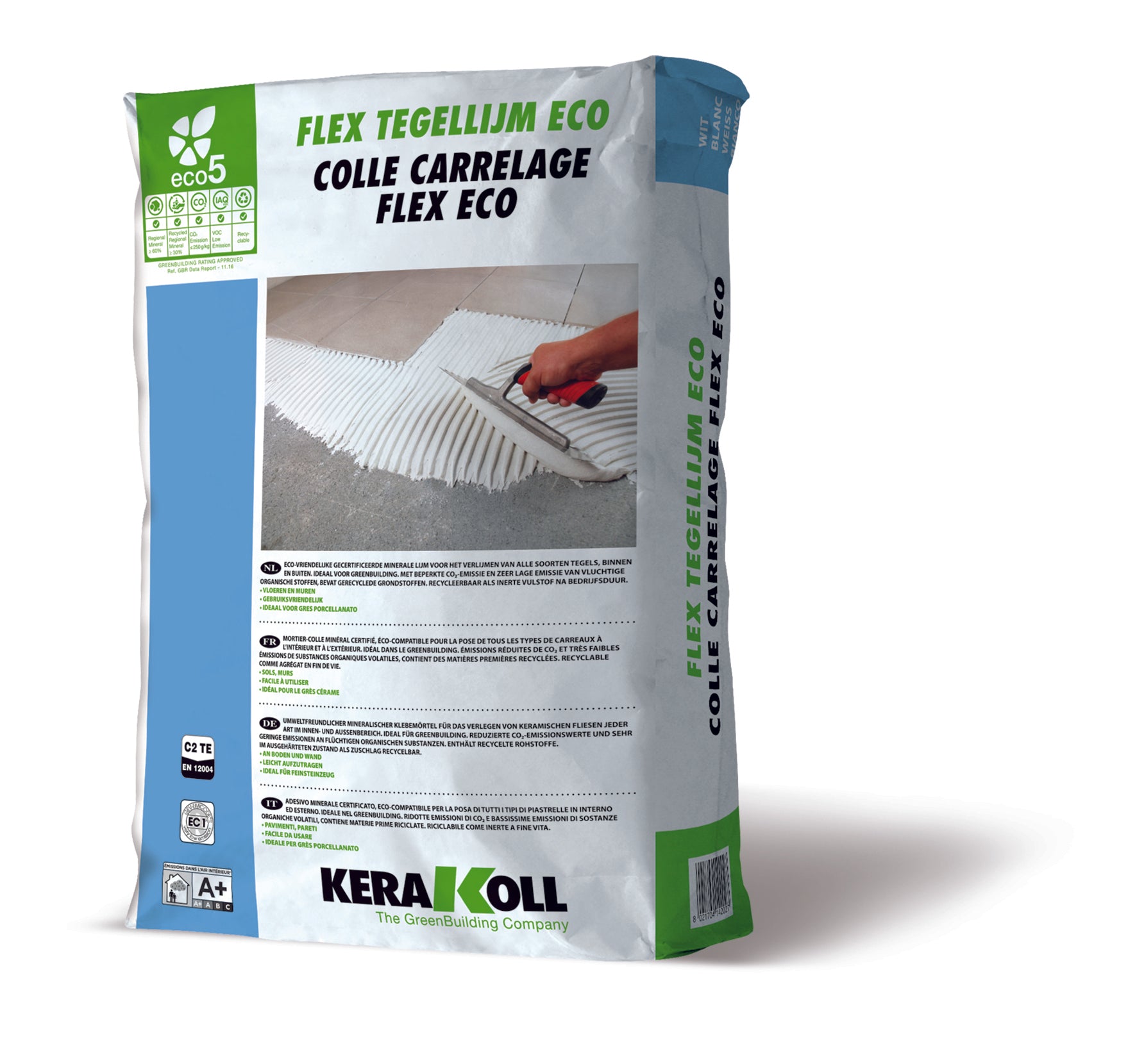 Kerakoll Flex tegelllijm eco wit 25 kg