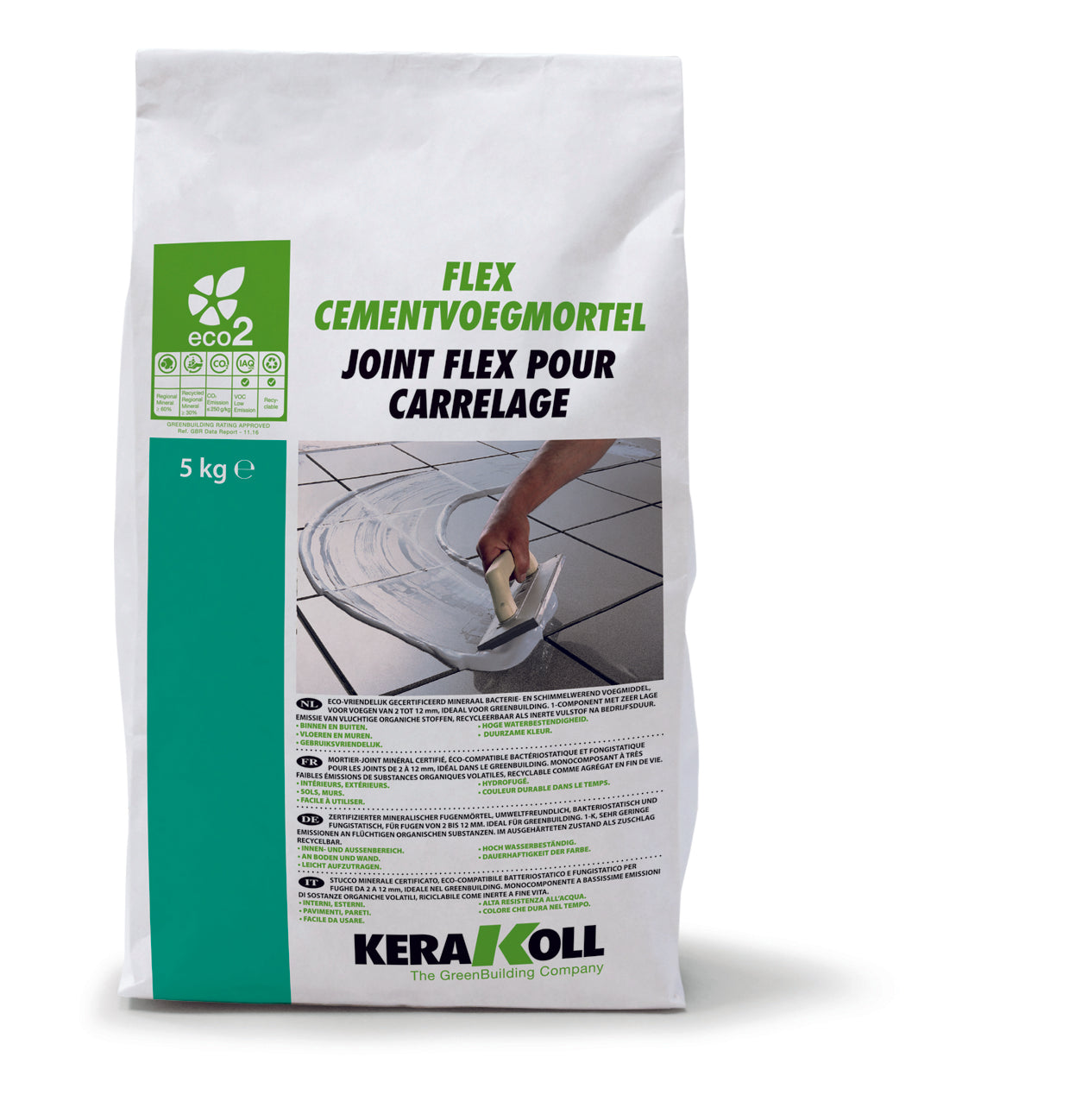 Kerakoll voegmortel Flex jasmijn 5kg