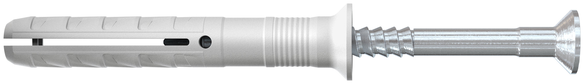 Fischer nylon nagelplug N 5x30/5 S verzonken kop 20st.