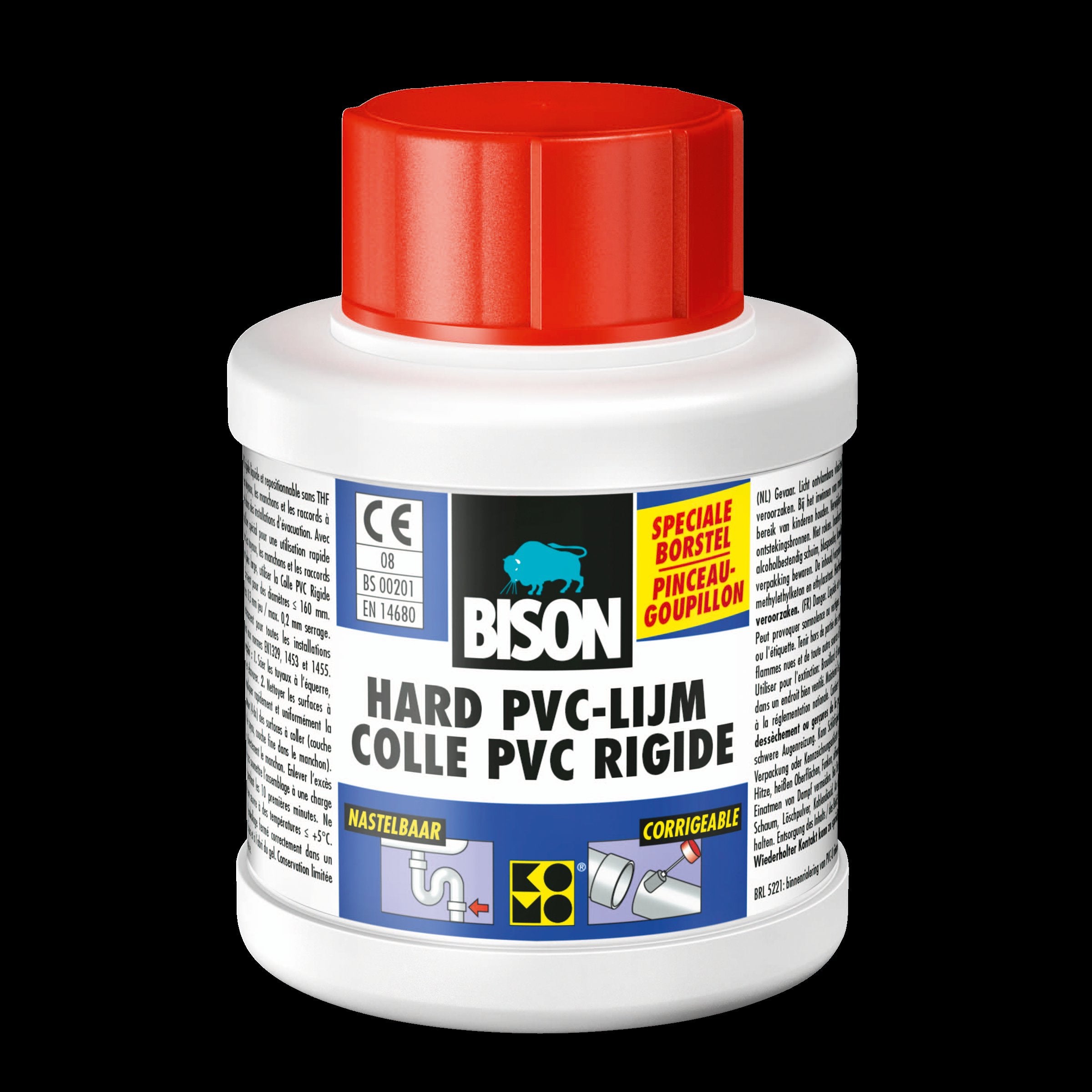 Bison PVC lijm hard 250ml
