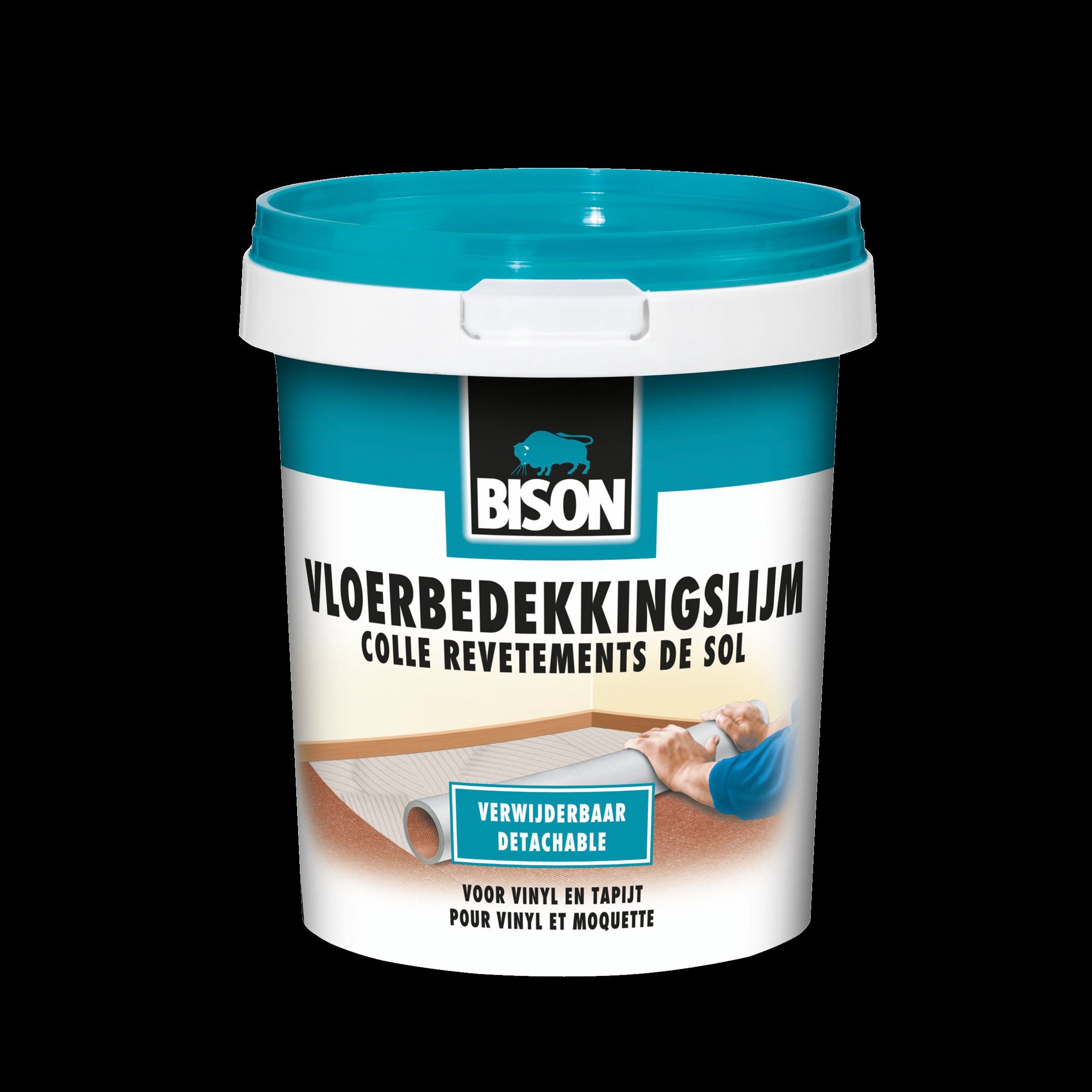 Bison vloerbedekkingslijm Verwijderbaar Pot 750g