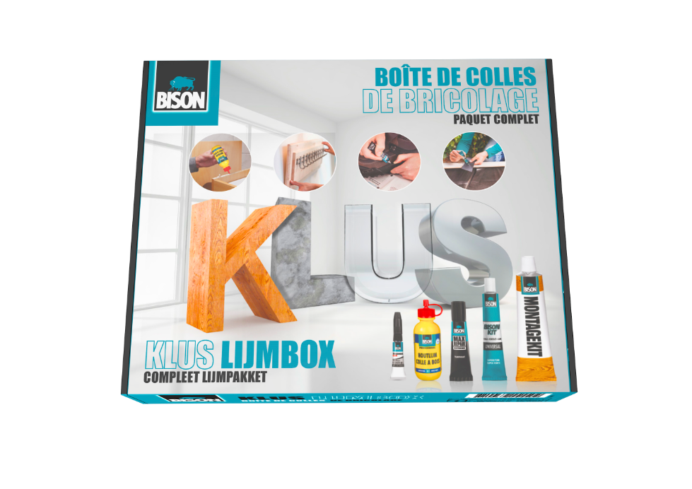 Bison Klus Lijmbox