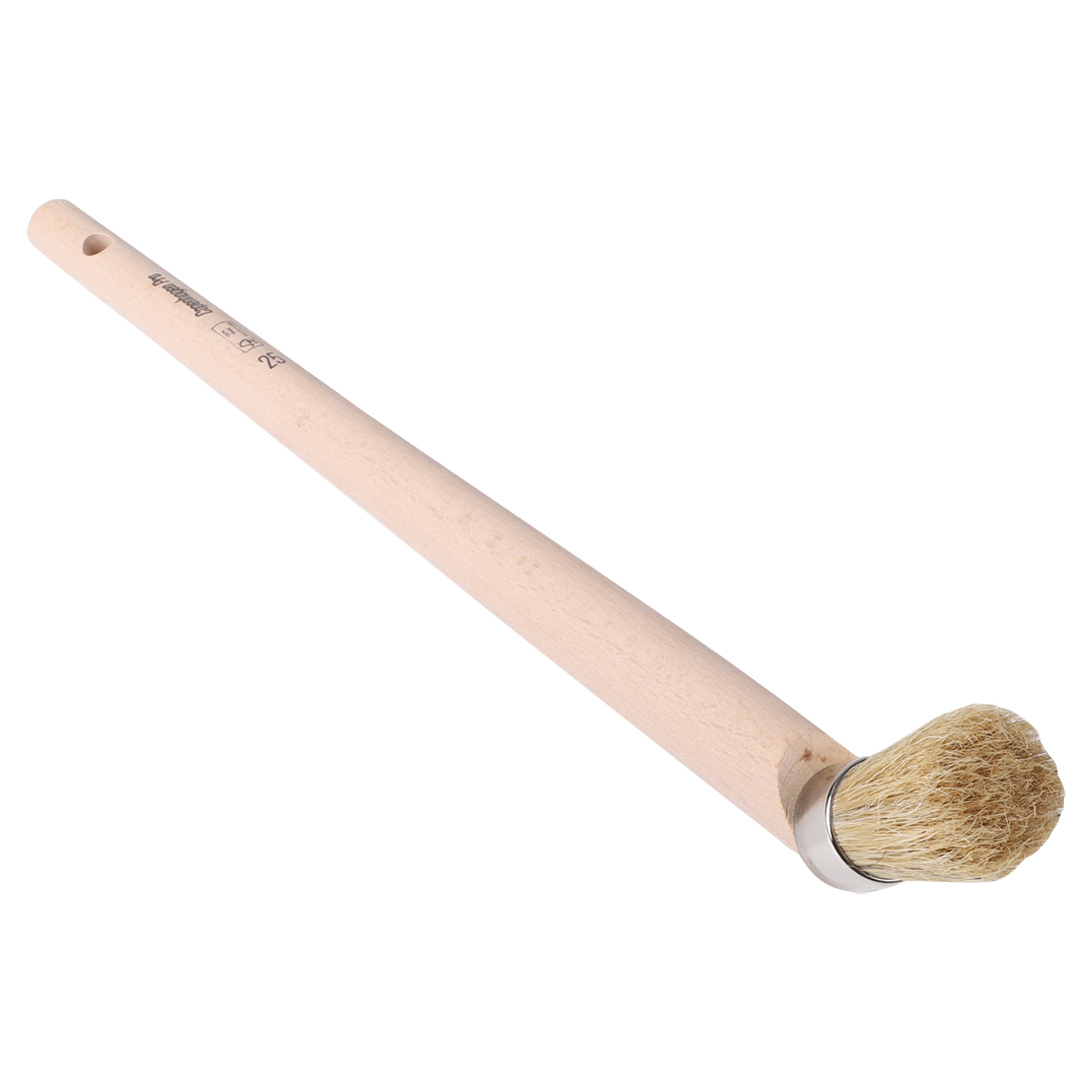 Copenhagen Pro Bokkenpoot, mt. 25, Wit Chinees varkenshaar, FSC houten steel