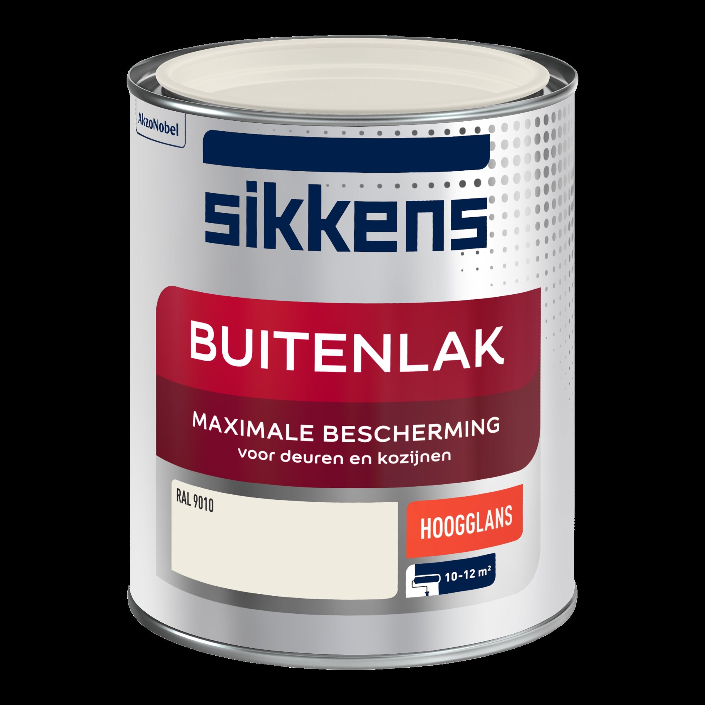 Sikkens buitenlak hoogglans RAL 9010 750ml