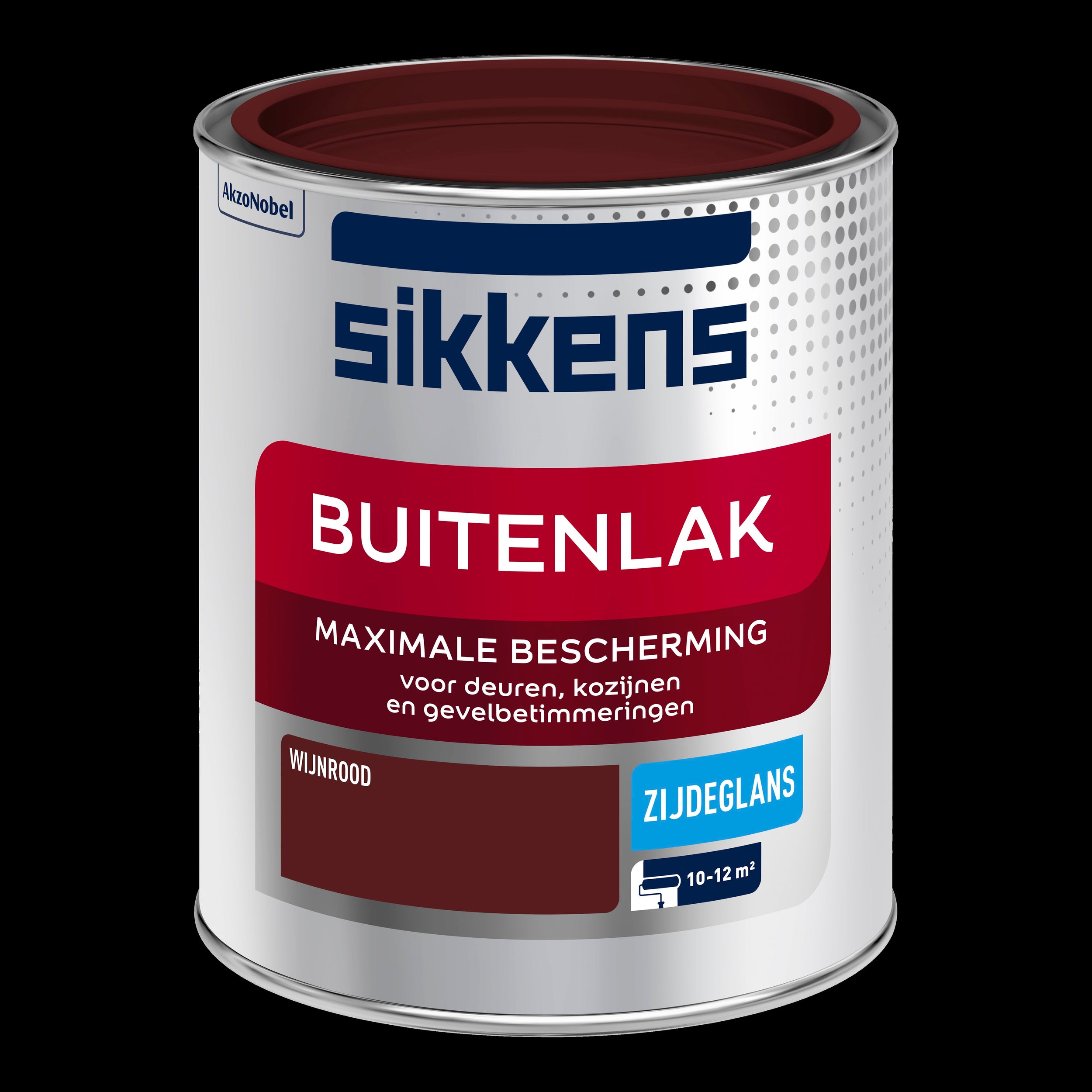 Sikkens buitenlak zijdeglans wijnrood 750ml