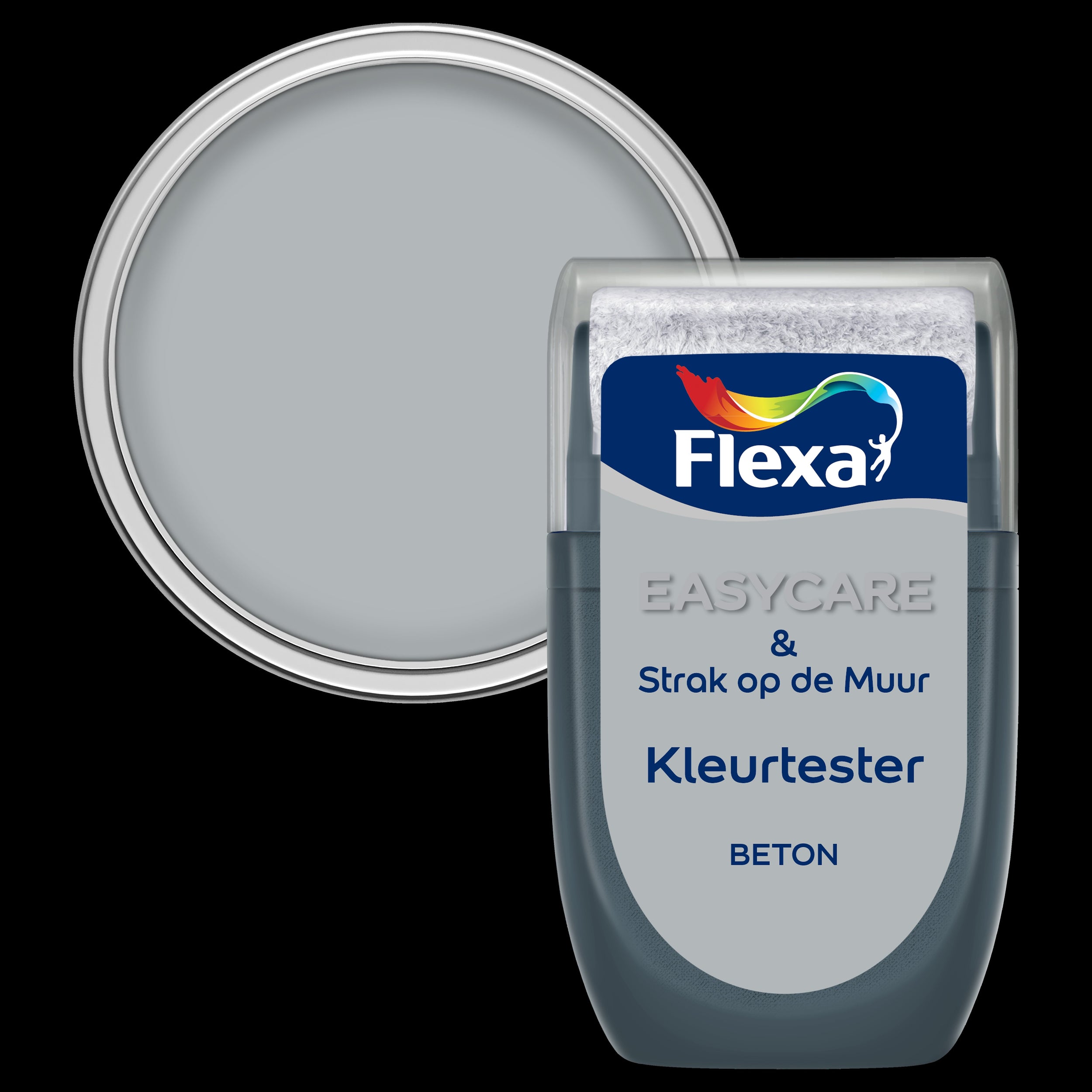 Flexa muurverf tester Strak op de Muur betongrijs 30ml