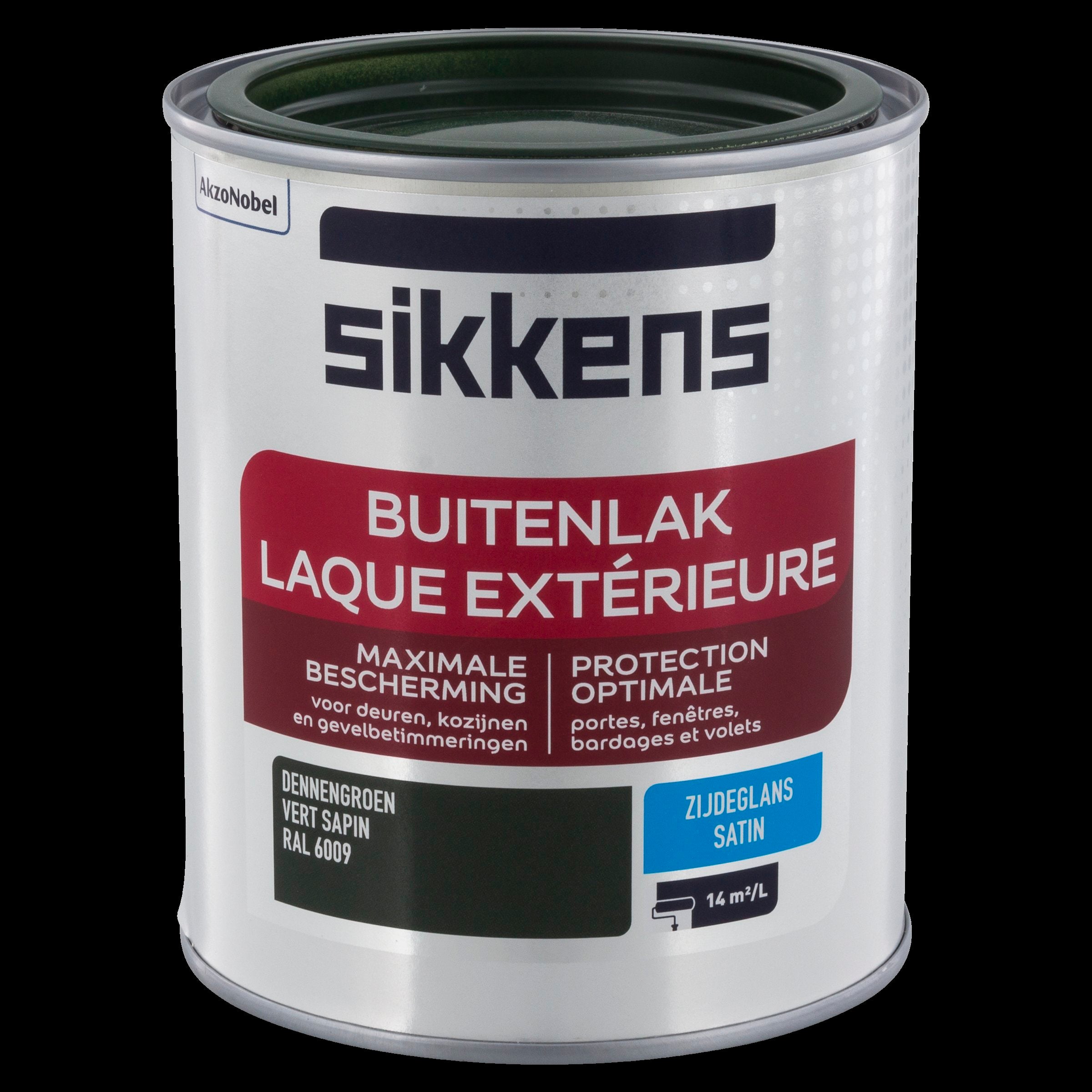 Sikkens buitenlak zijdeglans RAL 6009 0,75L