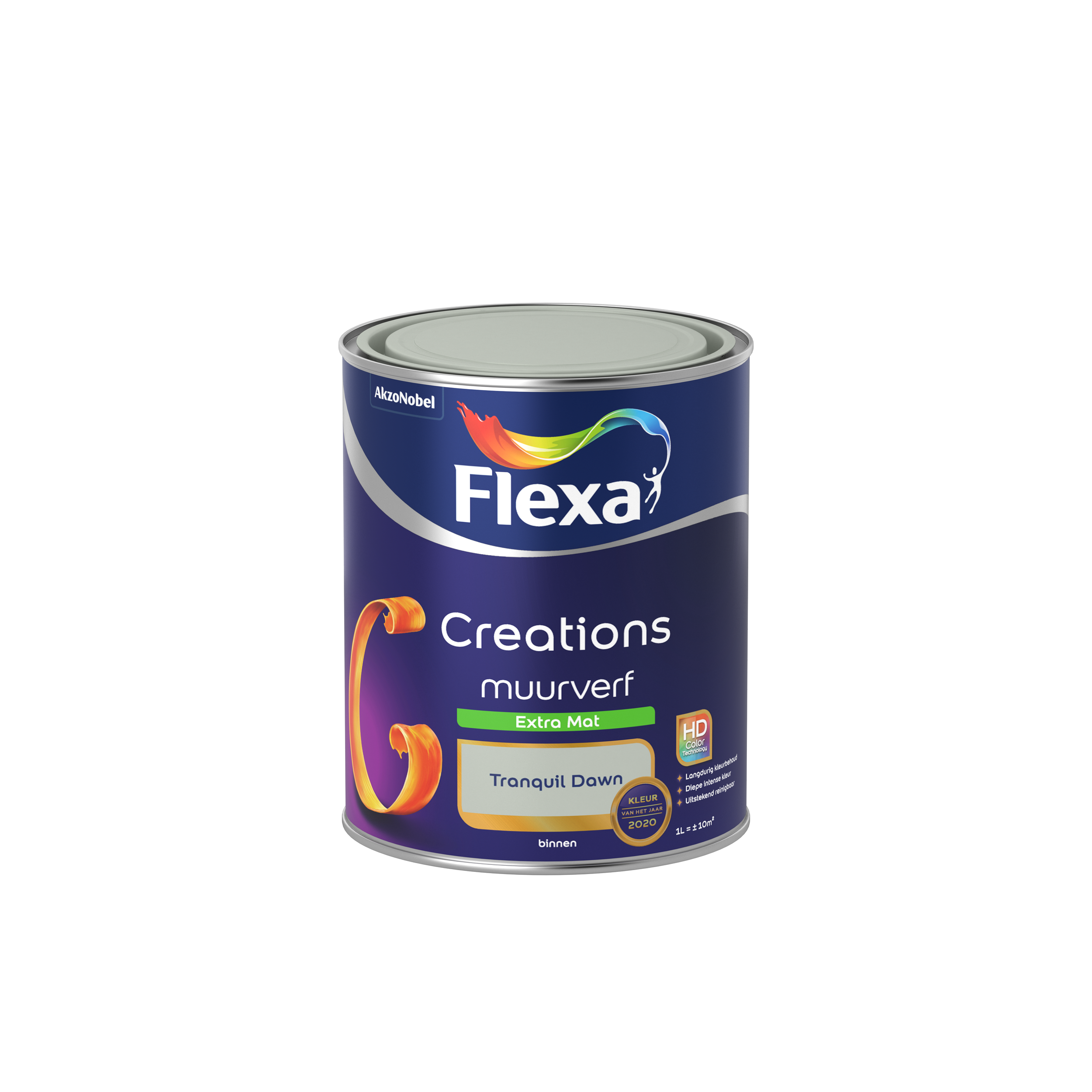 Flexa Creations Muurverf extra mat tranquil dawn 1 L