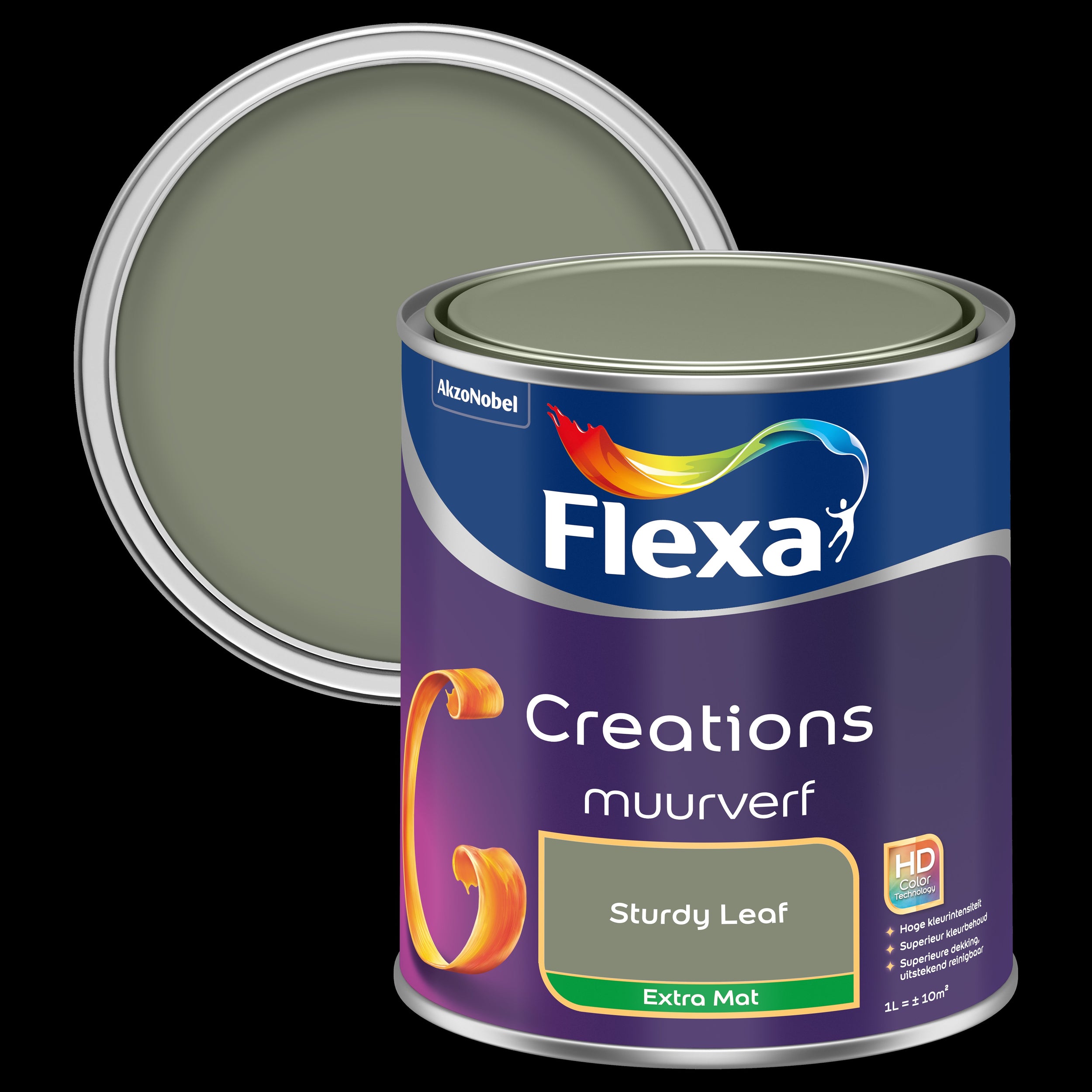 Flexa Creation muurverf sturdy leaf extra mat 1L