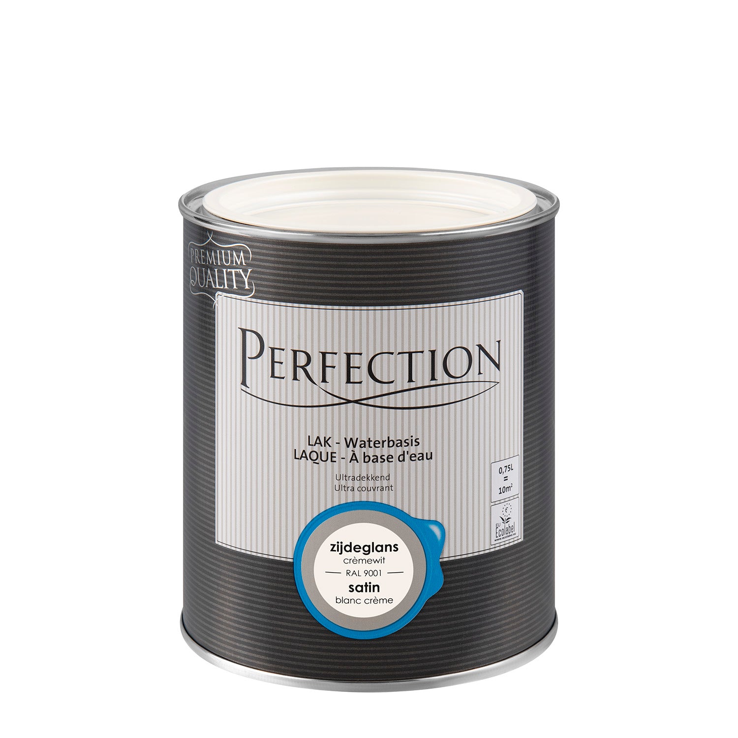 Perfection lak Ultradekkend zijdeglans crèmewit RAL 9001 750ml