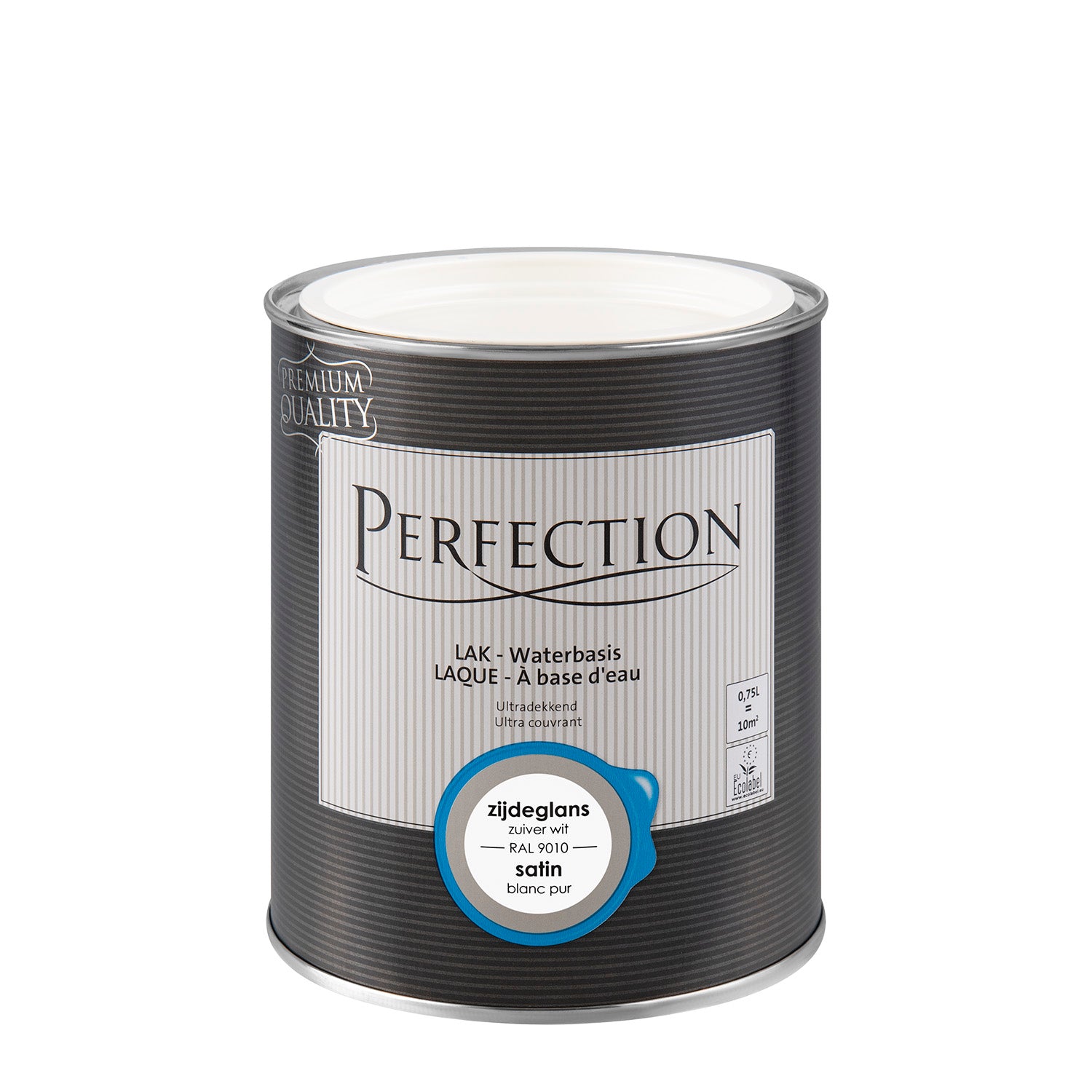 Perfection lak Ultradekkend zijdeglans zuiver wit RAL 9010 750ml