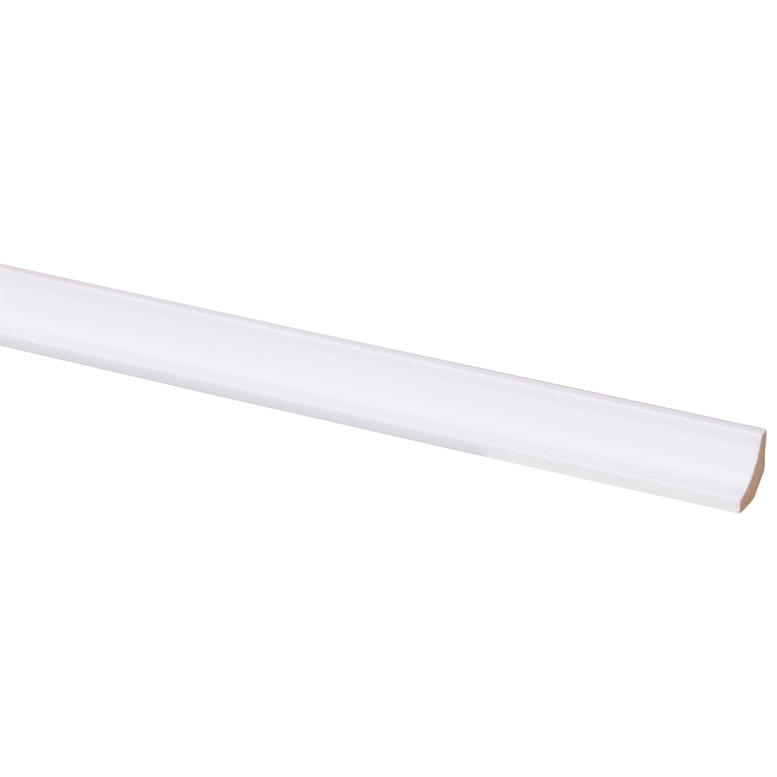 Hollat MDF folie wit 13x13mm 260cm