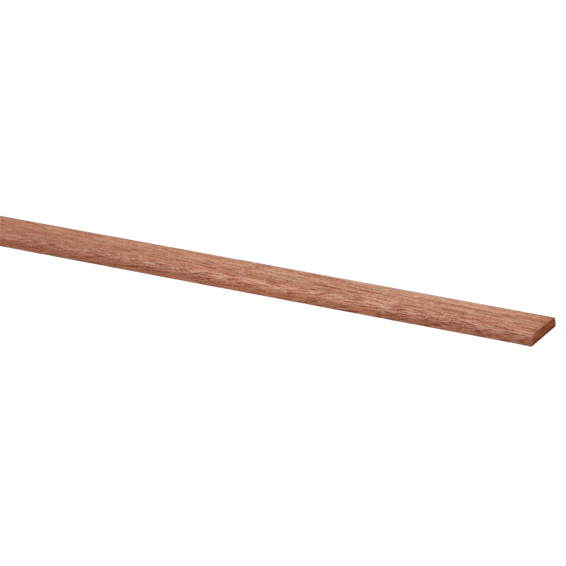 Afdeklijst hardhout 4x22mm 270cm