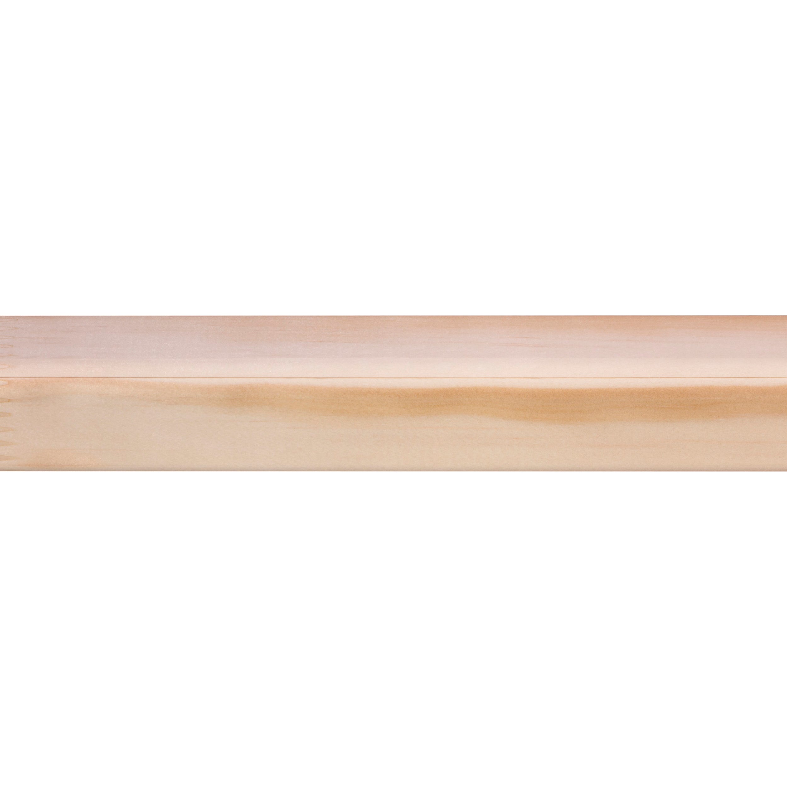 Hoeklat grenen 27x27mm 270cm