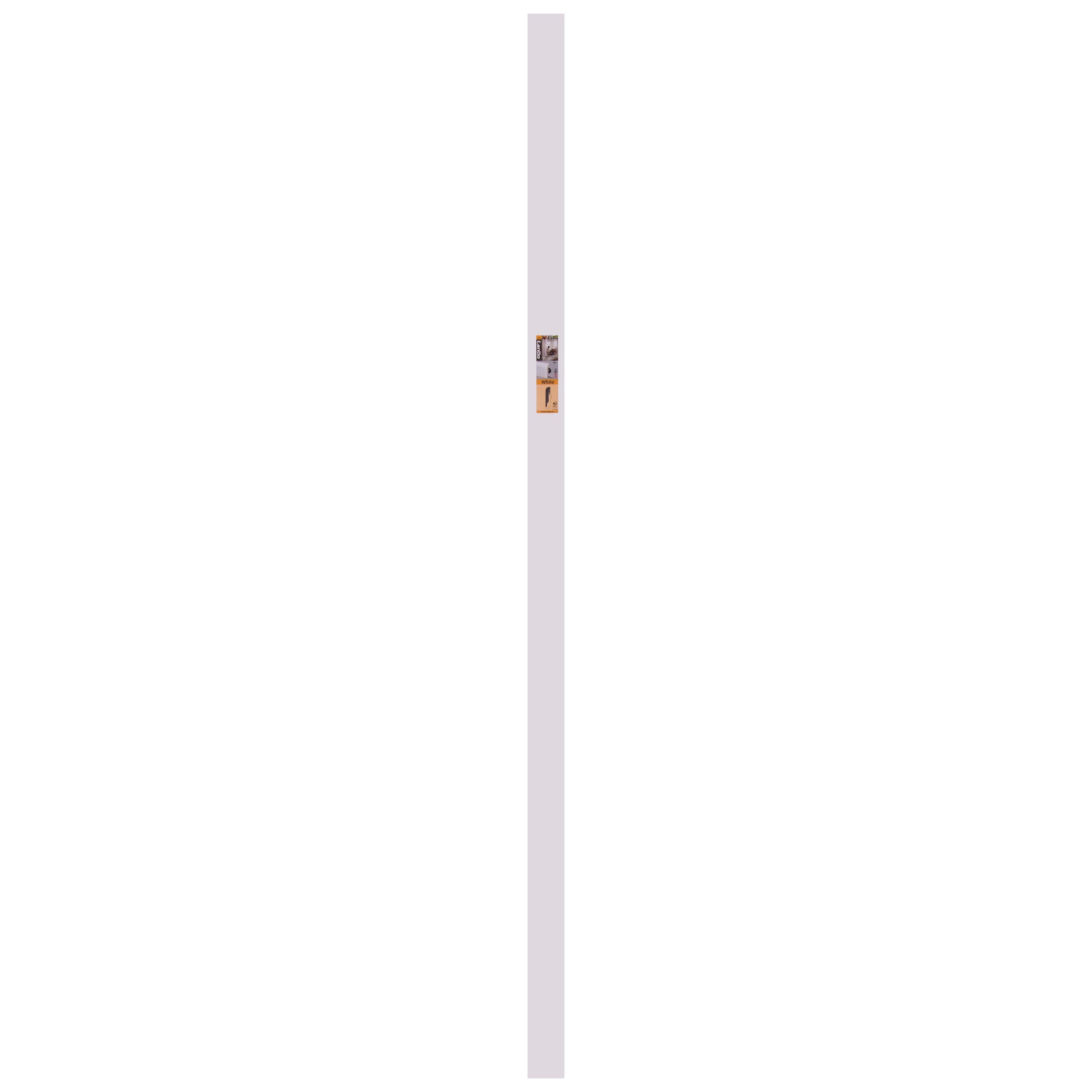 CanDo hoge plint Colonial - Wit - 240cm - 19x79mm