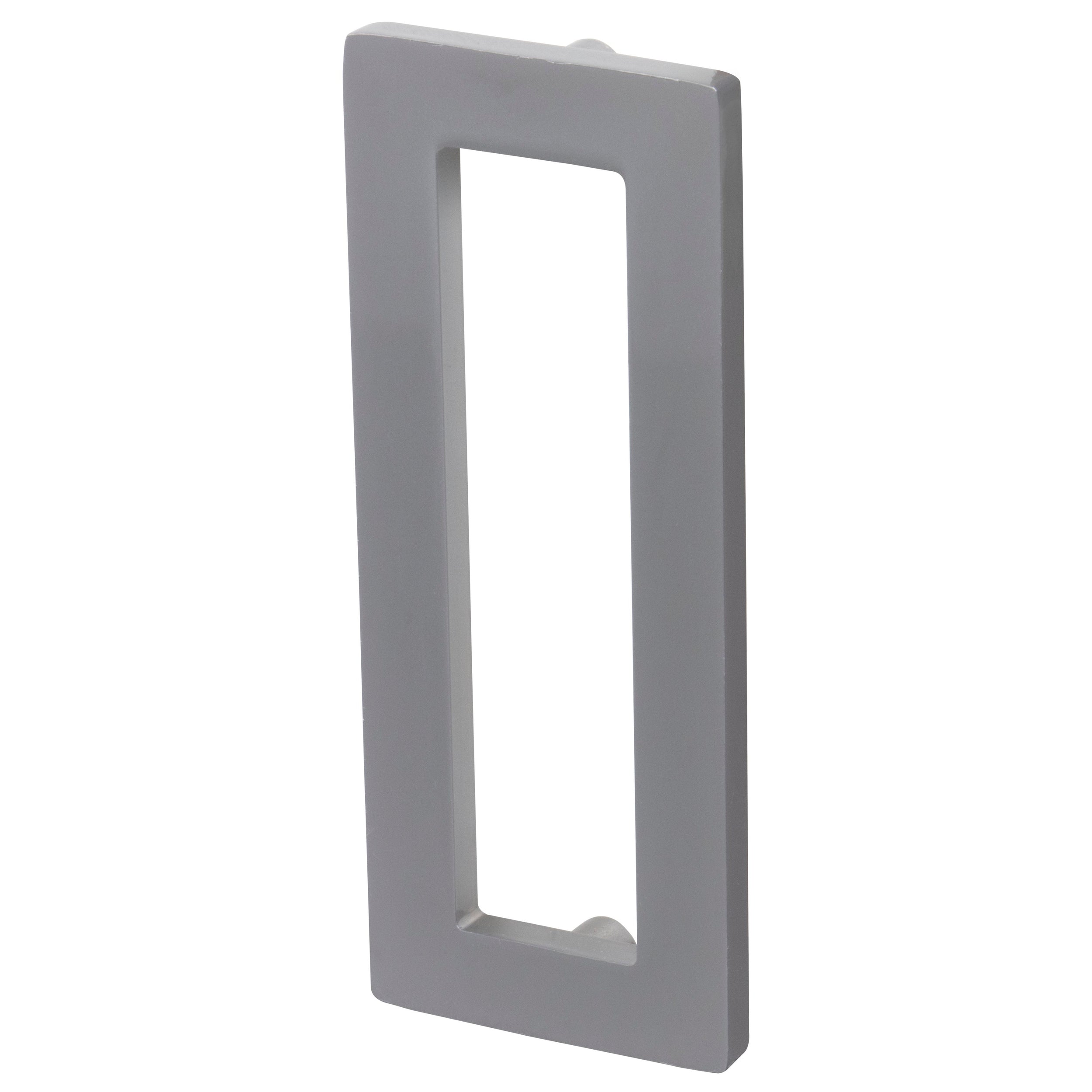 StoreMax Basic schuifdeur handgreep recht vierkant 2 stuks