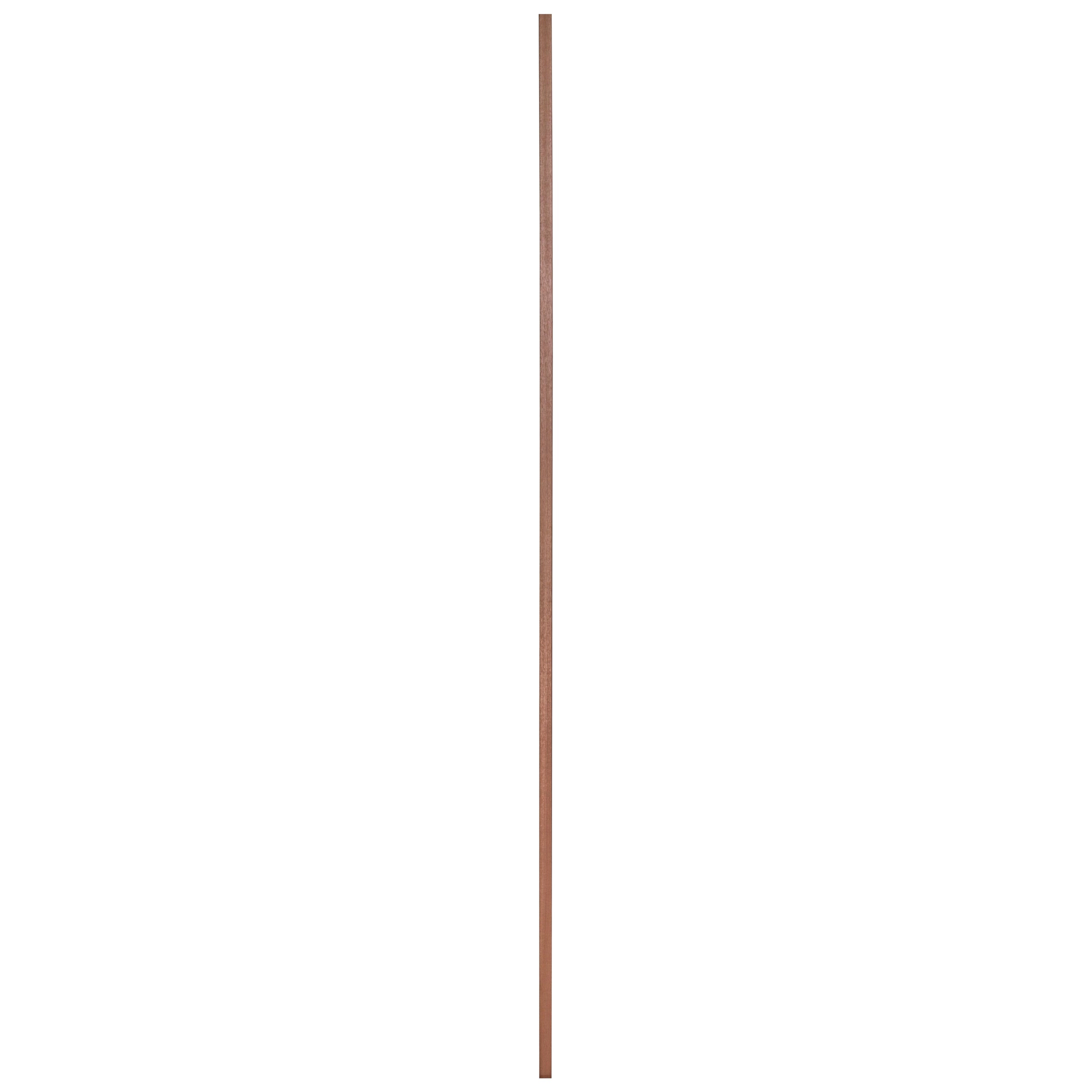 Opdeklat met sponning hardhout 9x32mm 270cm