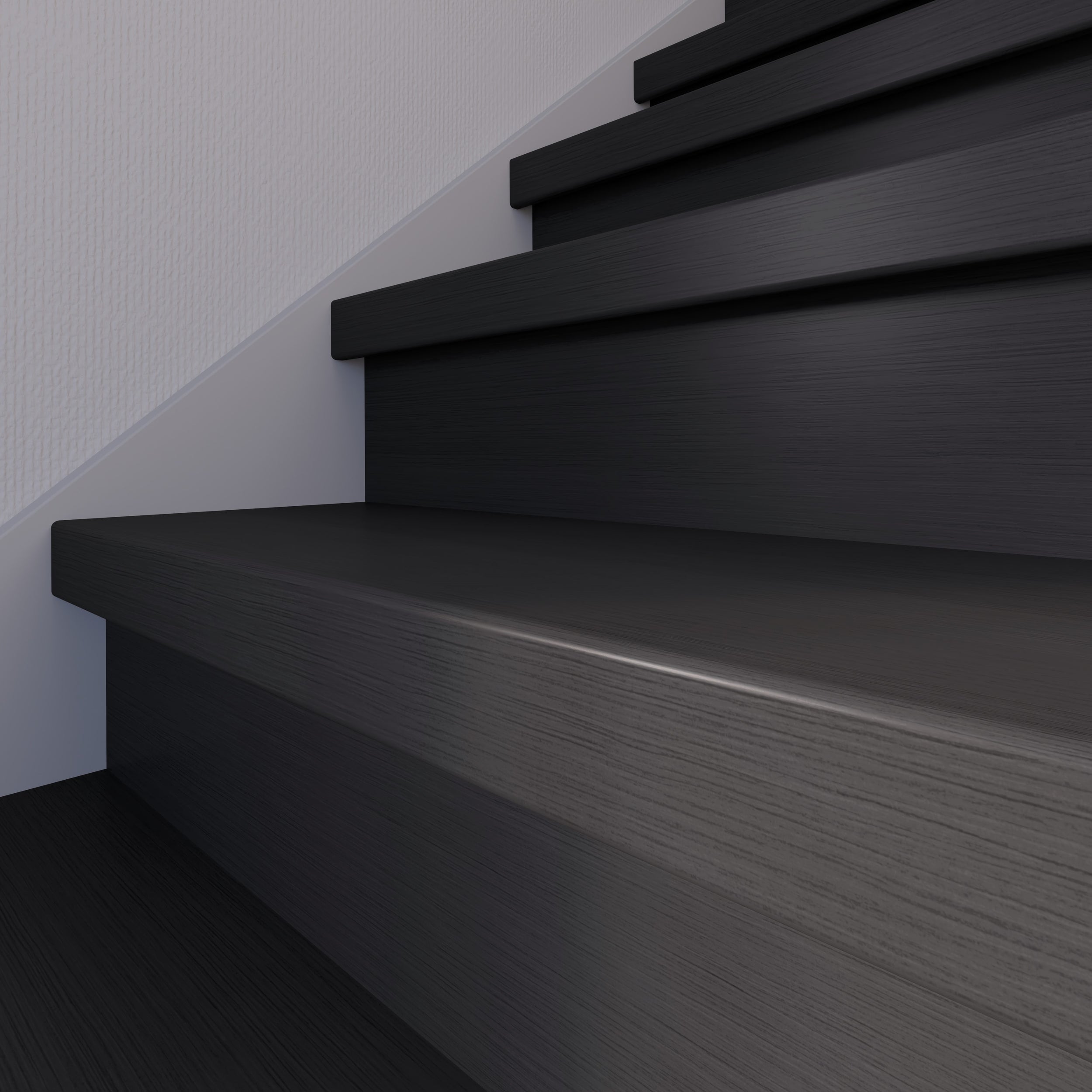 CanDo stootbord - Zwart Eiken - 130x20cm - 3 stuks