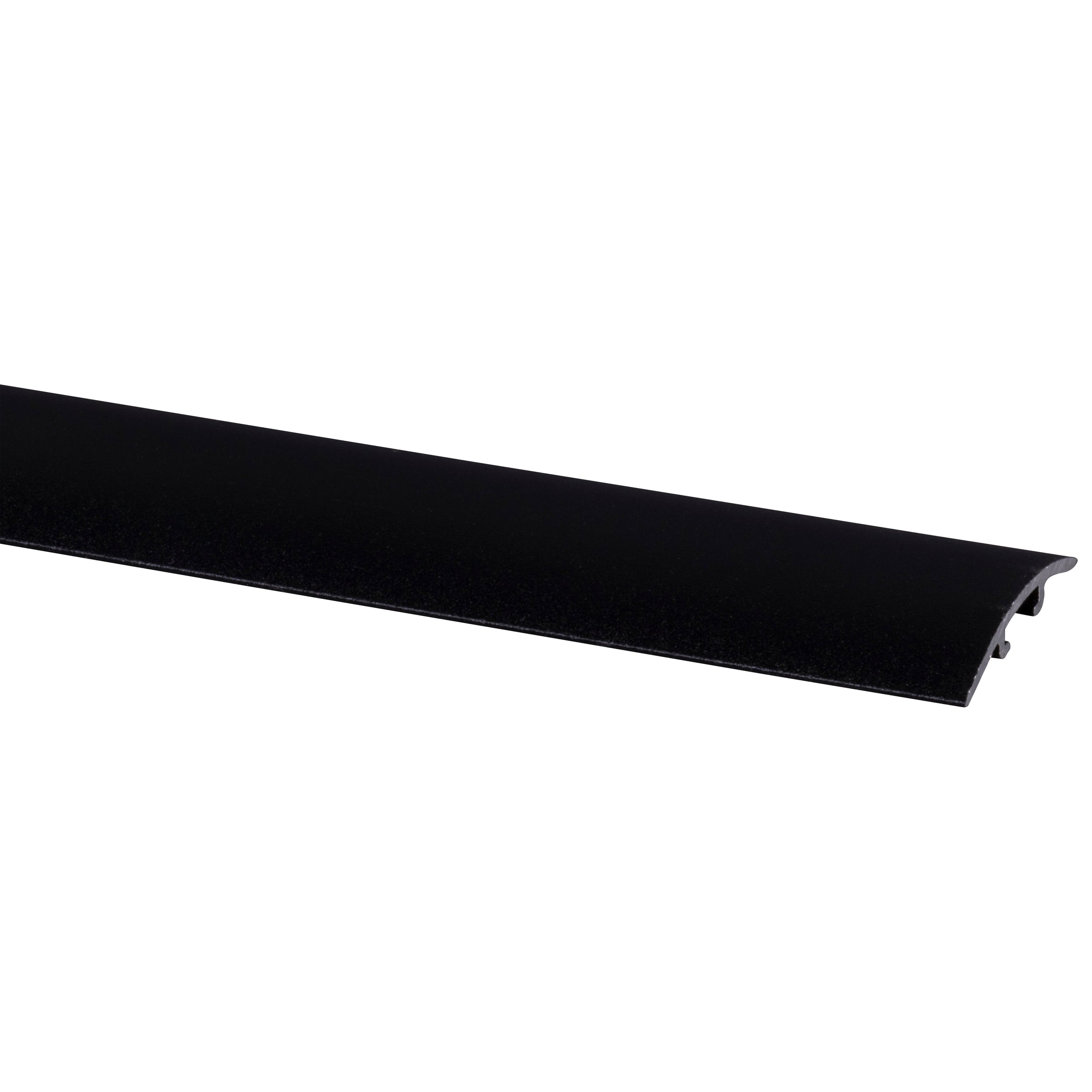 Overgangsprofiel gelijkvloers Zwart 33x4mm 95cm