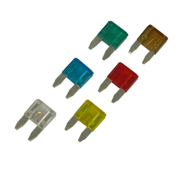 Carpoint mini steekzekering assortiment 7,5-30A 6 stuks