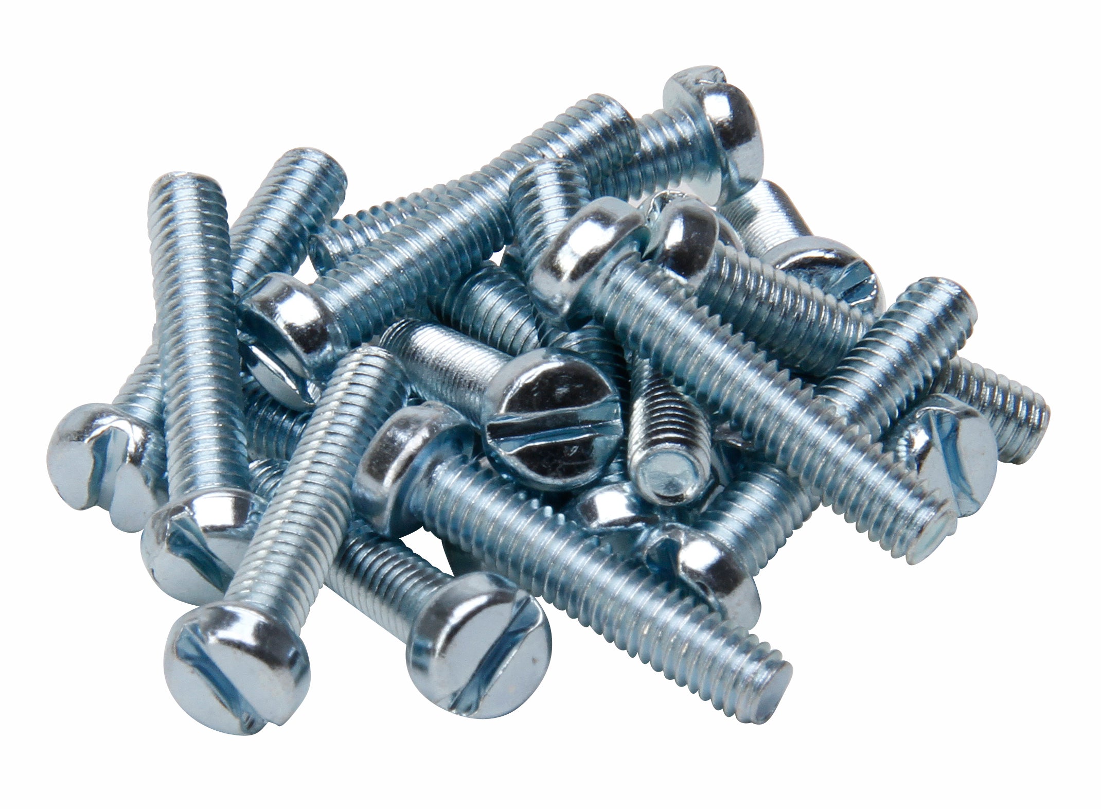 Kopp metaalschroeven + bolkop M4x20mm voor centraaldoos 20 stuks