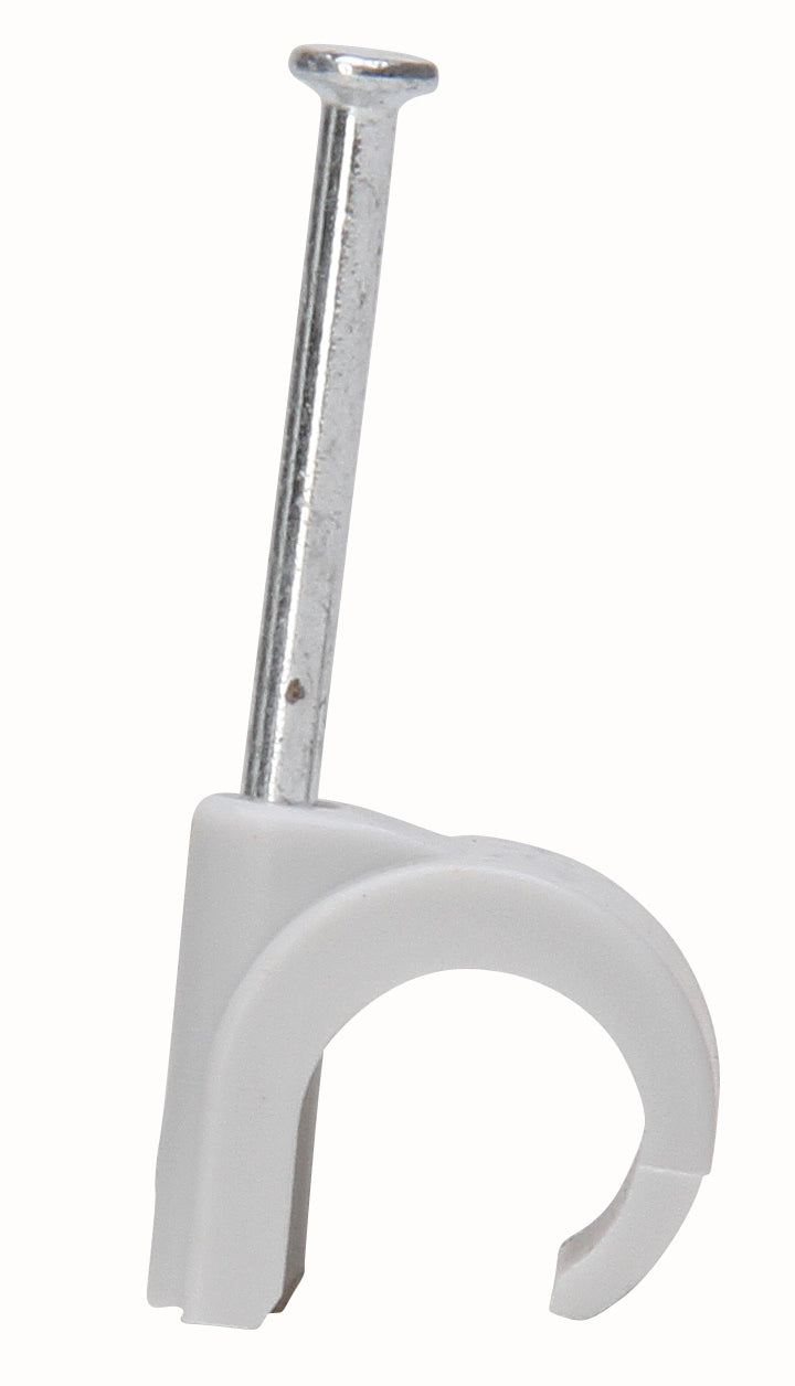 Kopp spijkerclip 10-14mm grijs 10st.