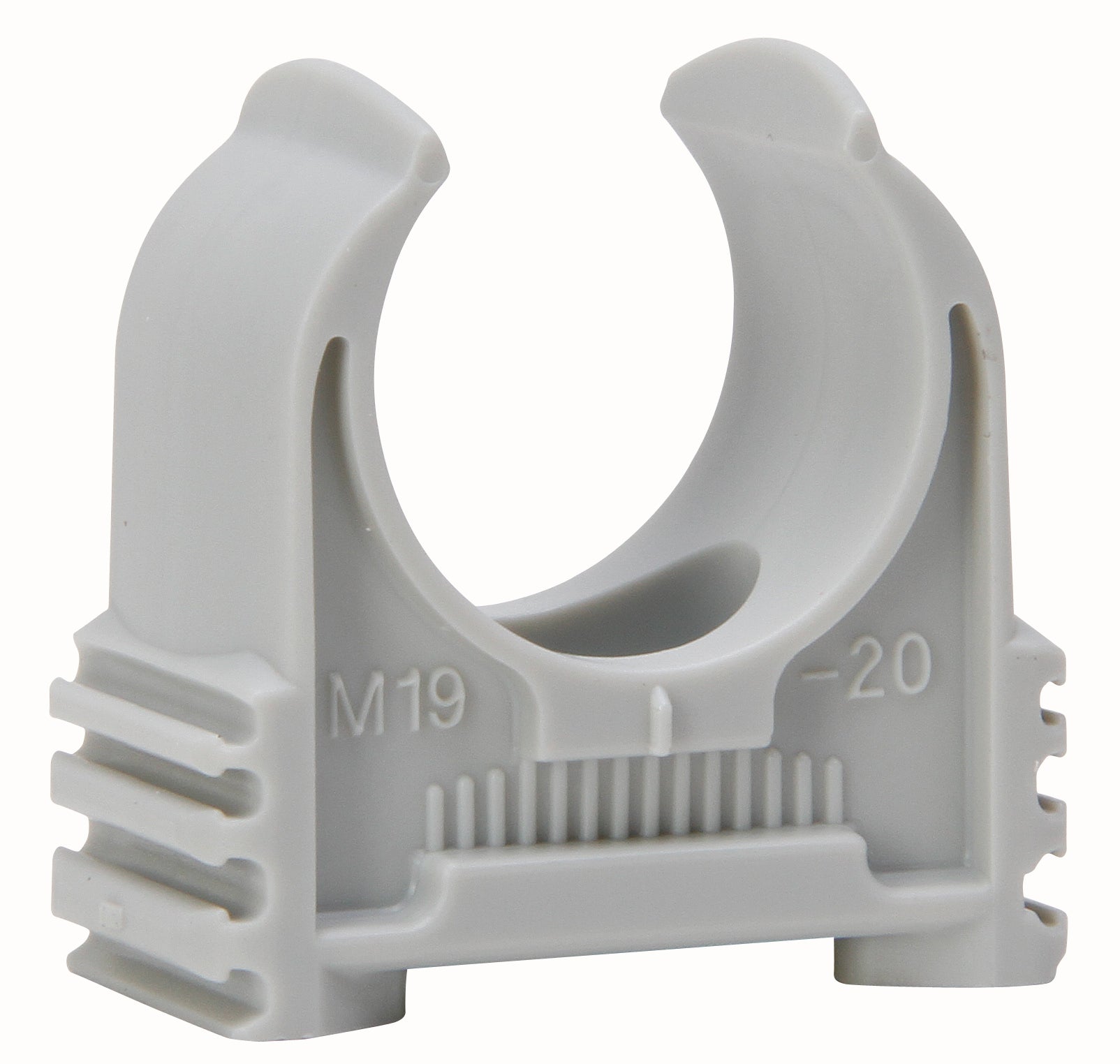 Kopp klemzadel 3/4" (19mm) koppelbaar 10st.