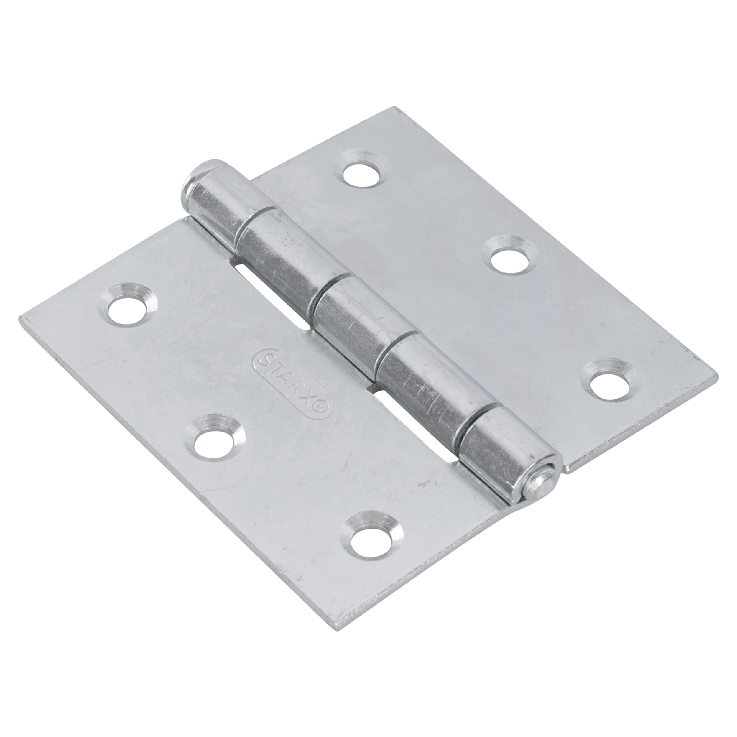 Starx scharnier - vierkant model - met losse pen - 76 x 76 mm - verzinkt