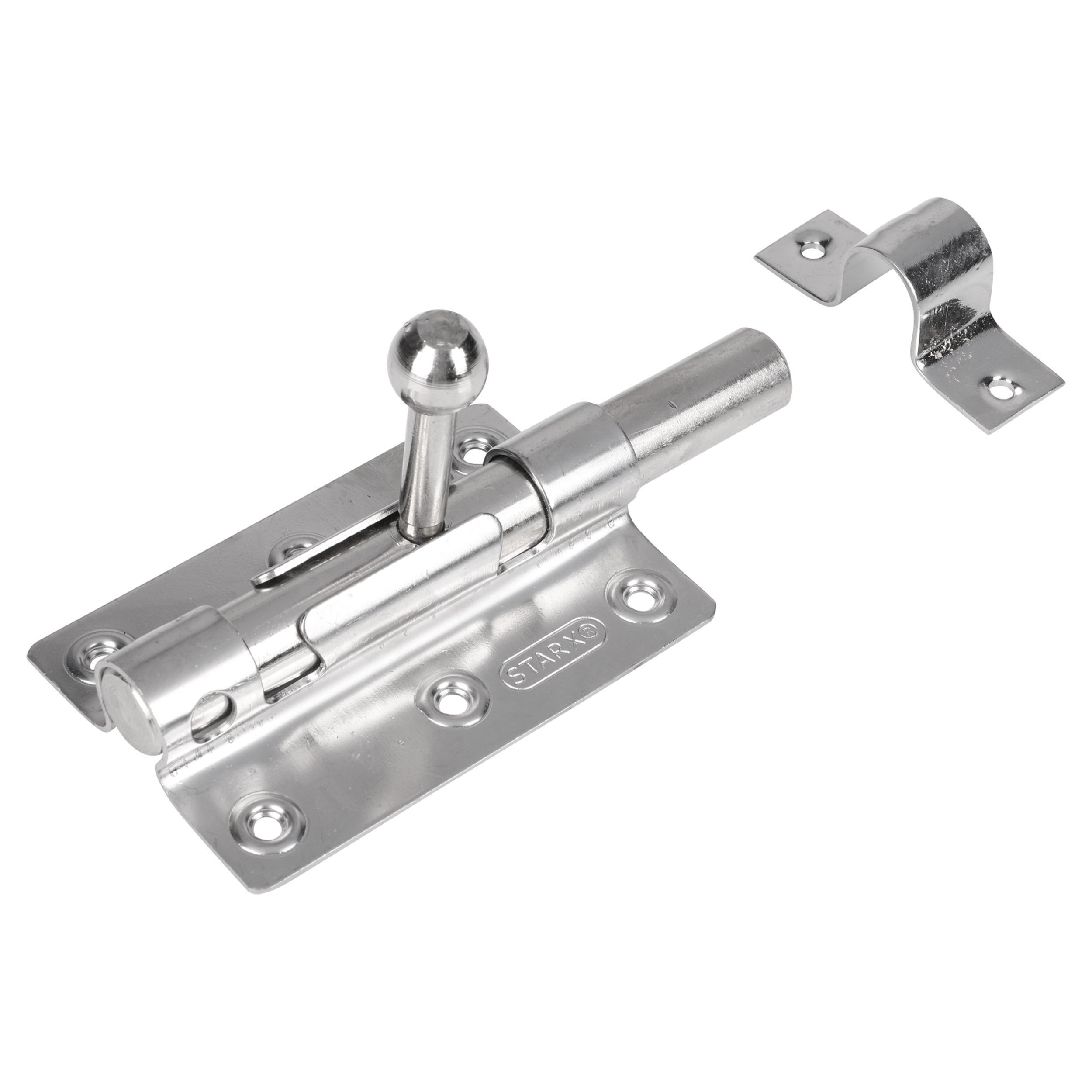 Sx grendel 100mm zwaar rvs