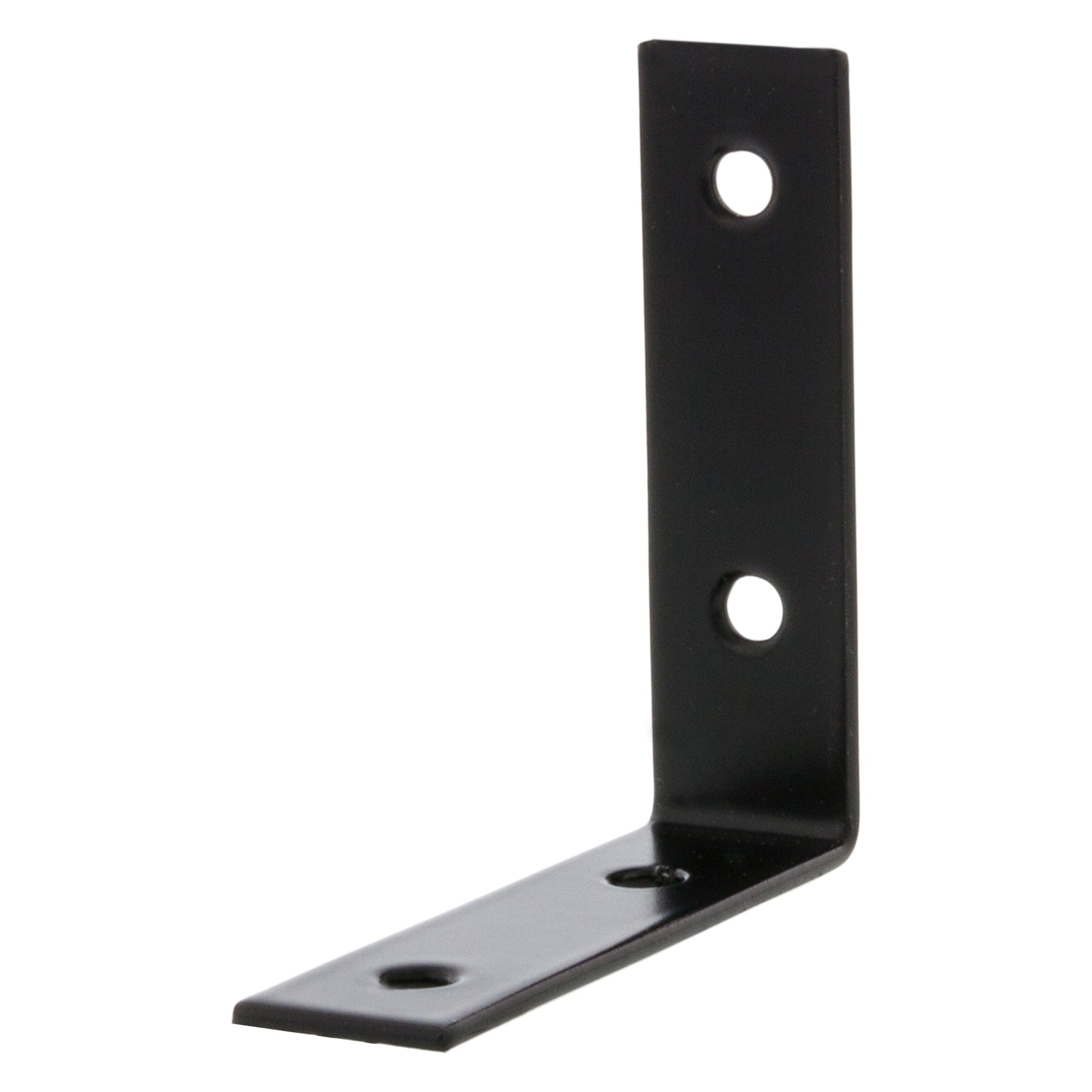 Sx stoelhoek 75mm zwart, 4st