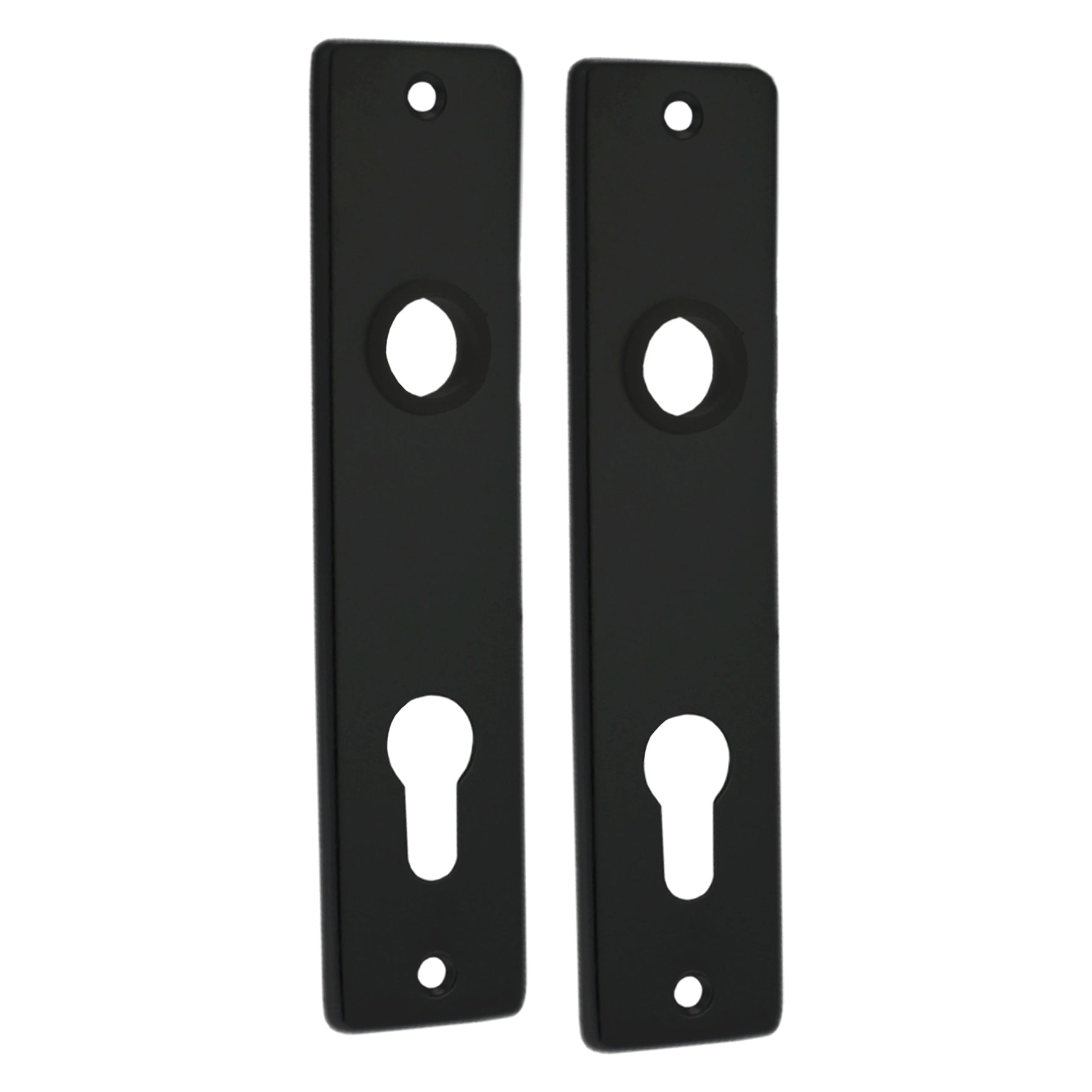 Kortschild pc72 aluminium/zwart (2)