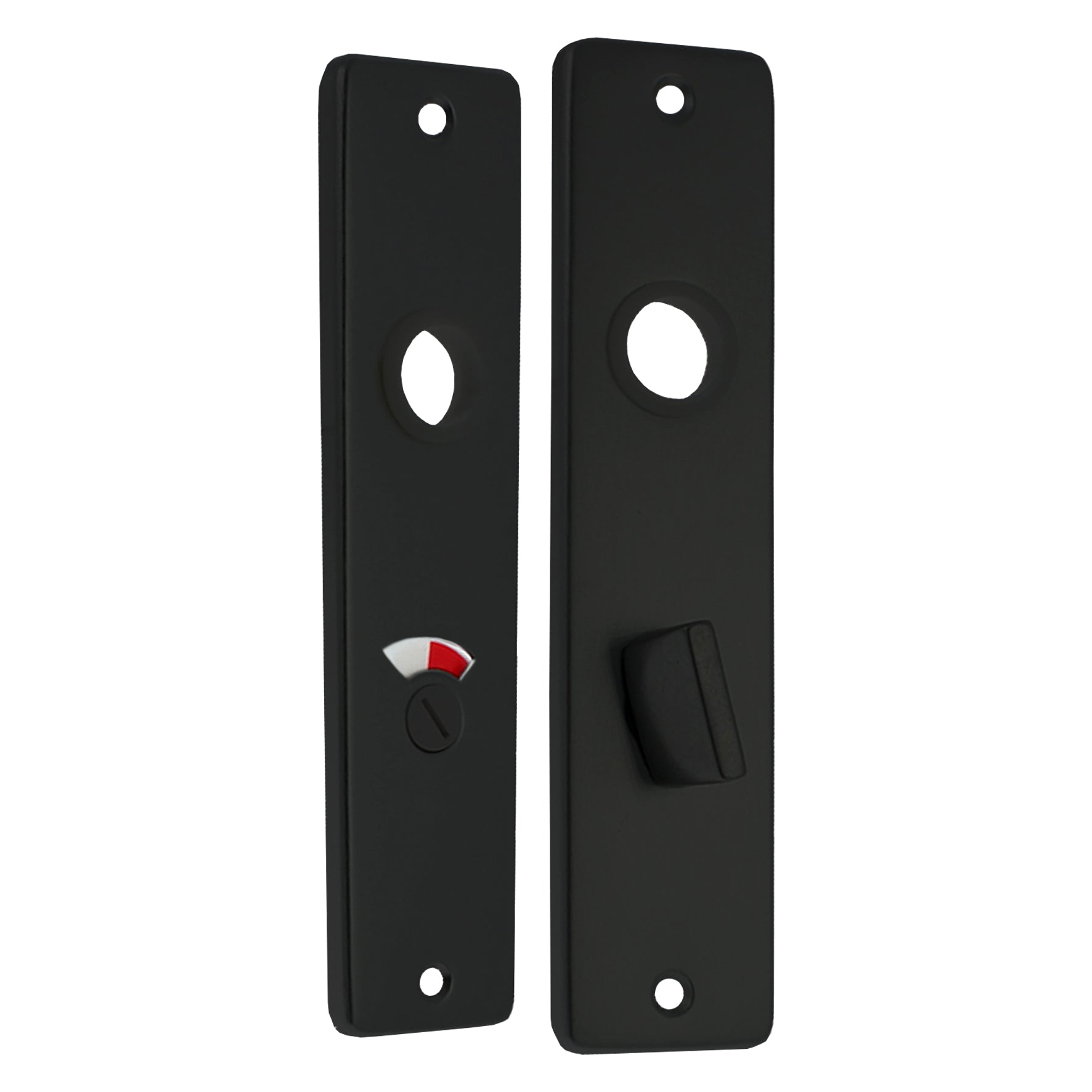 Wc-schild 63-8 aluminium/zwart (2)