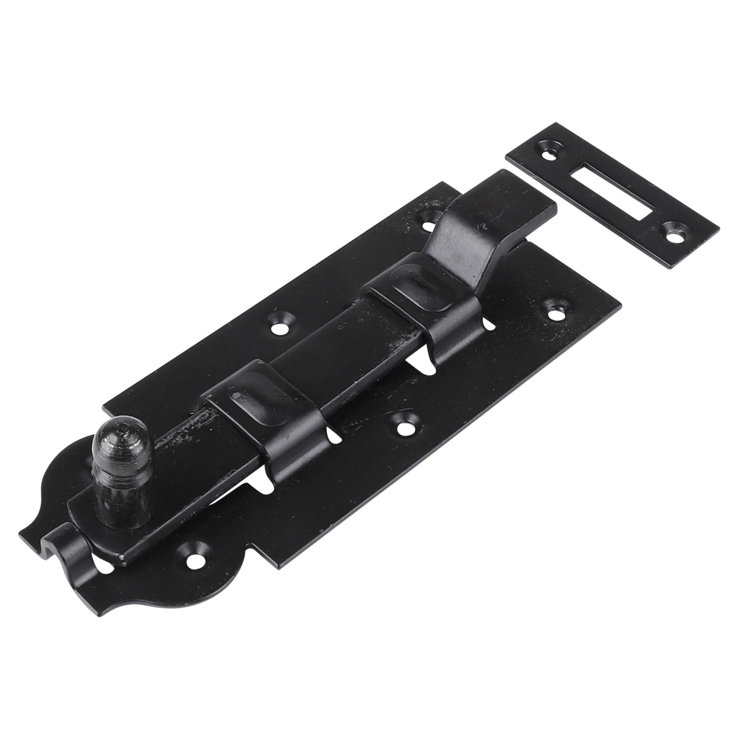 Sx rolschuif met bocht 140mm zwart