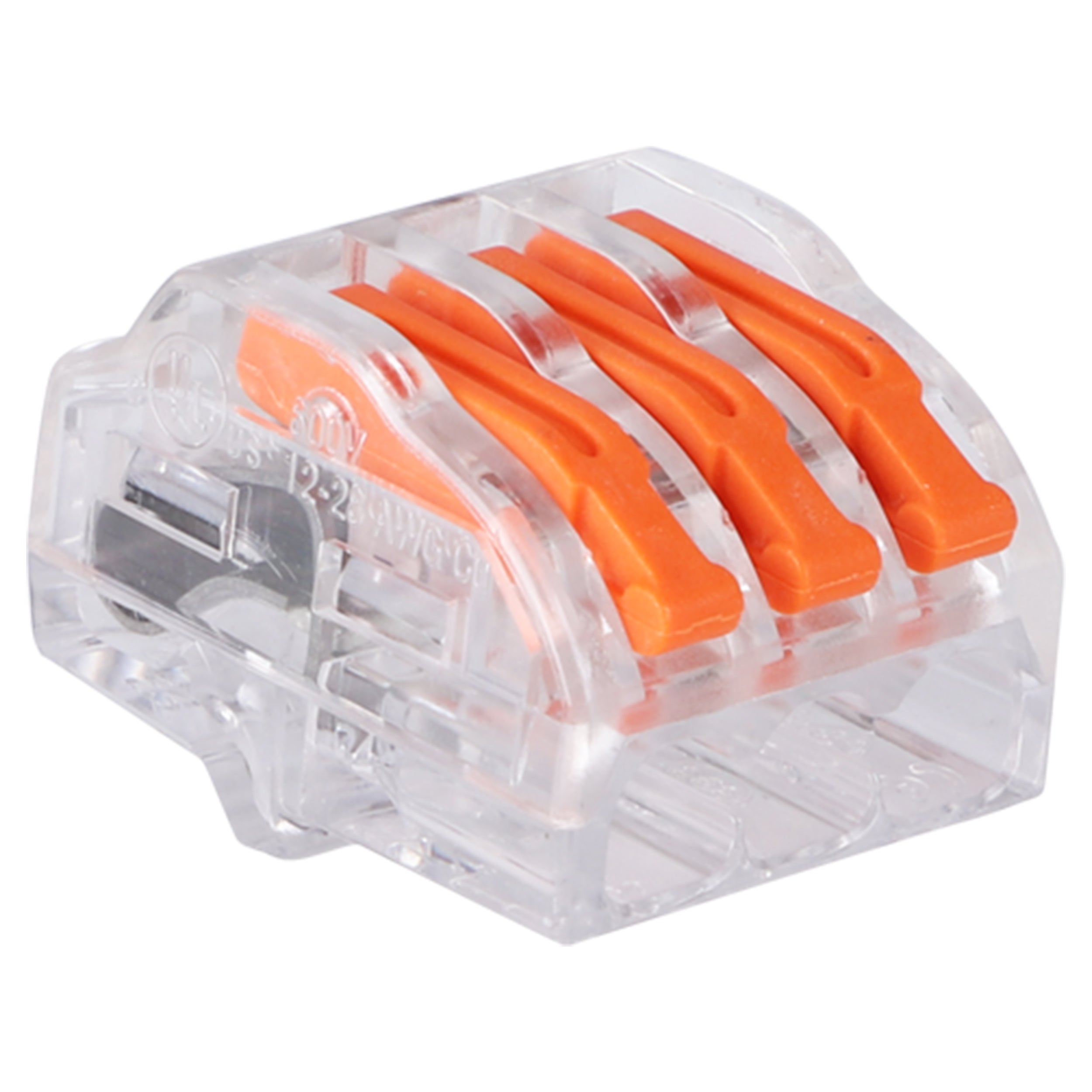 Lasklem 3-pol 4mm herslb (50)