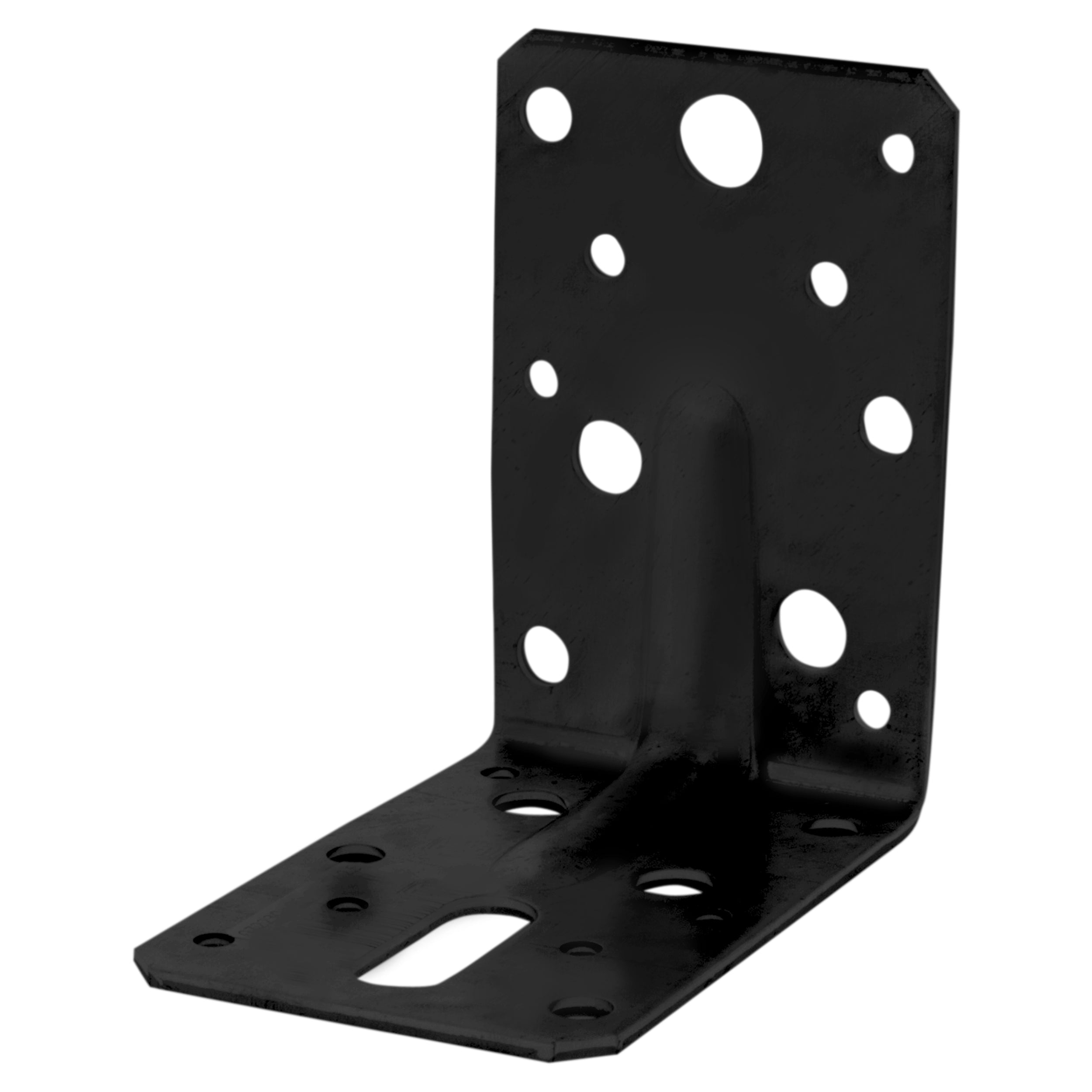 Starx Hoekanker met ril 90x90x60 mm zwart