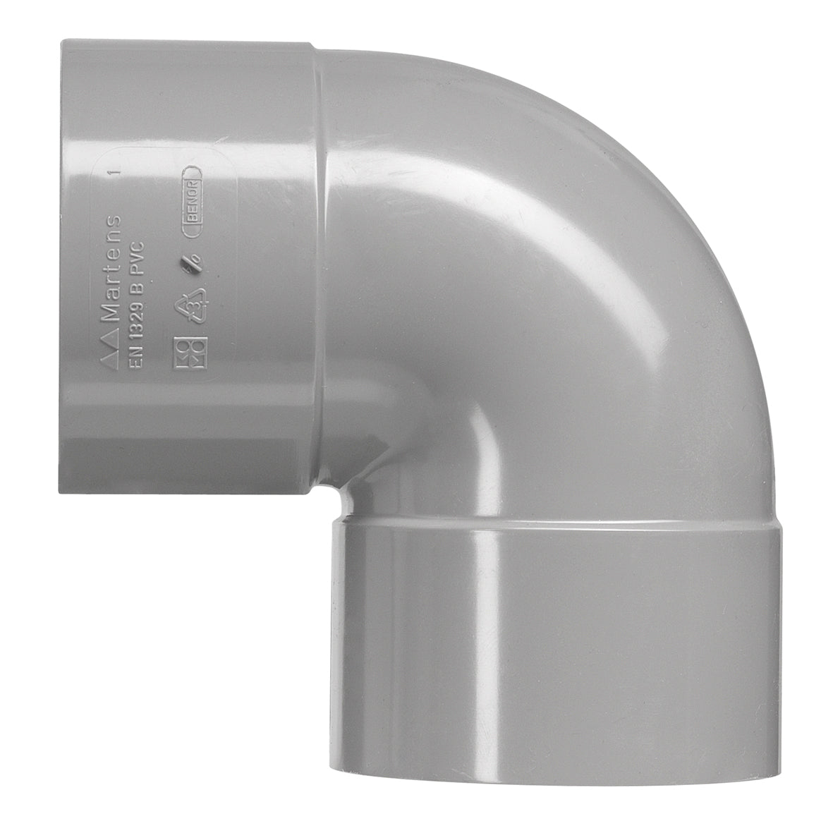Martens PVC bocht 110MM 2x 87°