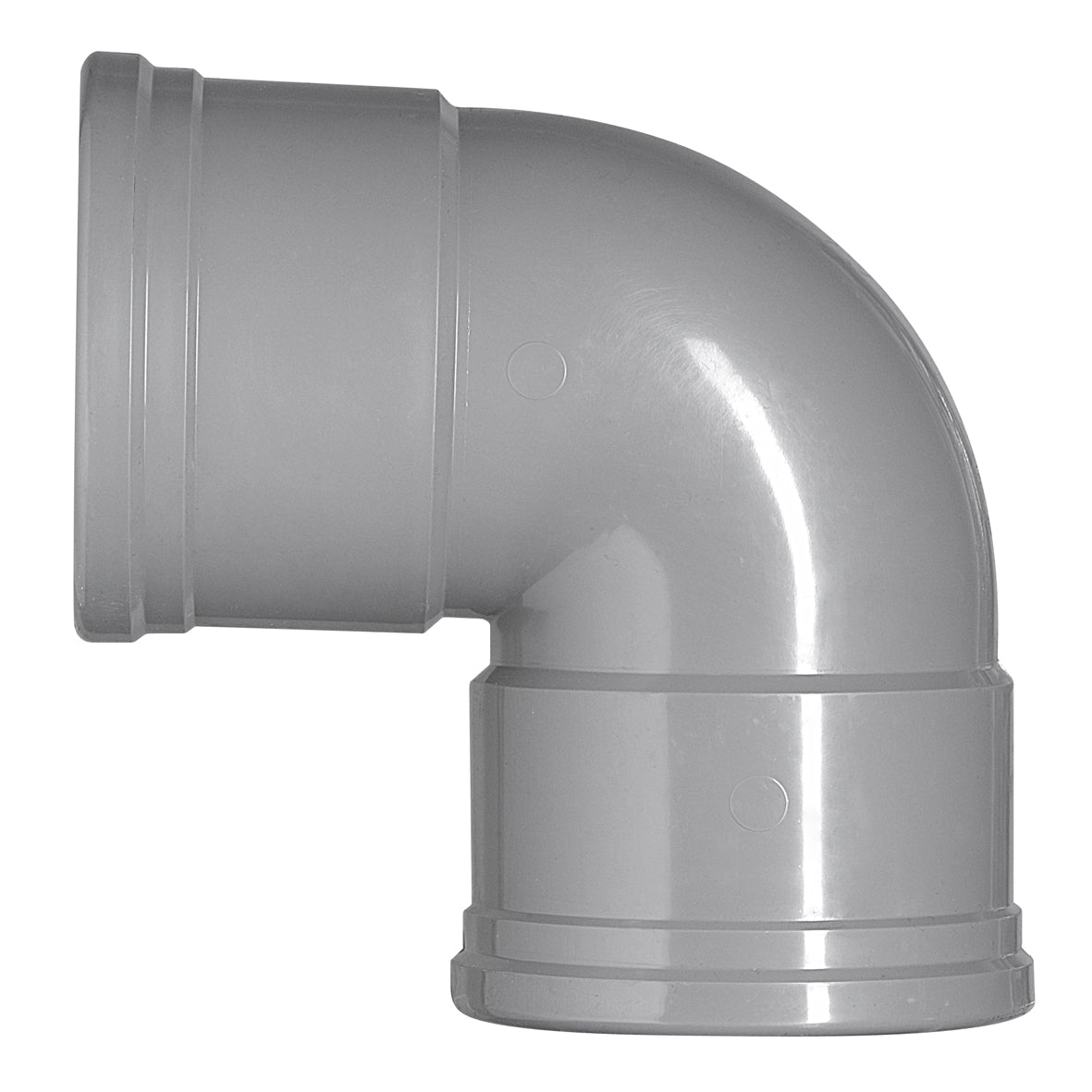 Martens PVC bocht 110mm 2xmm 87gr grijs