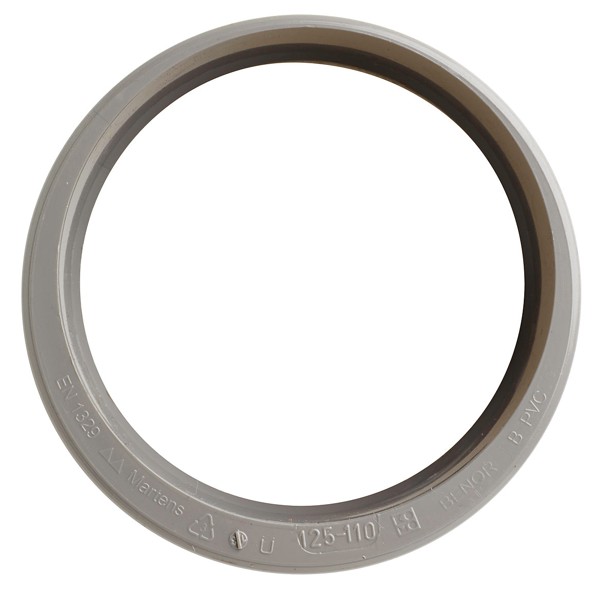 Martens verloop 110x125mm 1xlm grijs