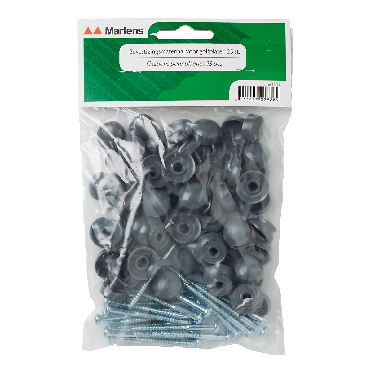 Martens Golfplaatschroeven 2,0 x 50 mm met combidop 25 stuks