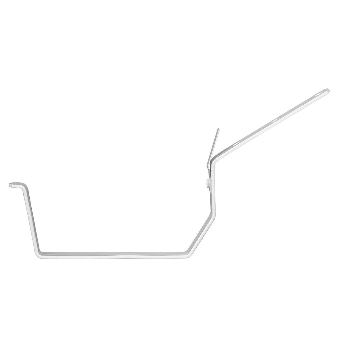 Martens gootbeugel voor bakgoot 125mm type 3 - Metaal - Gegalvaniseerd - Parelgrijs - 125mm