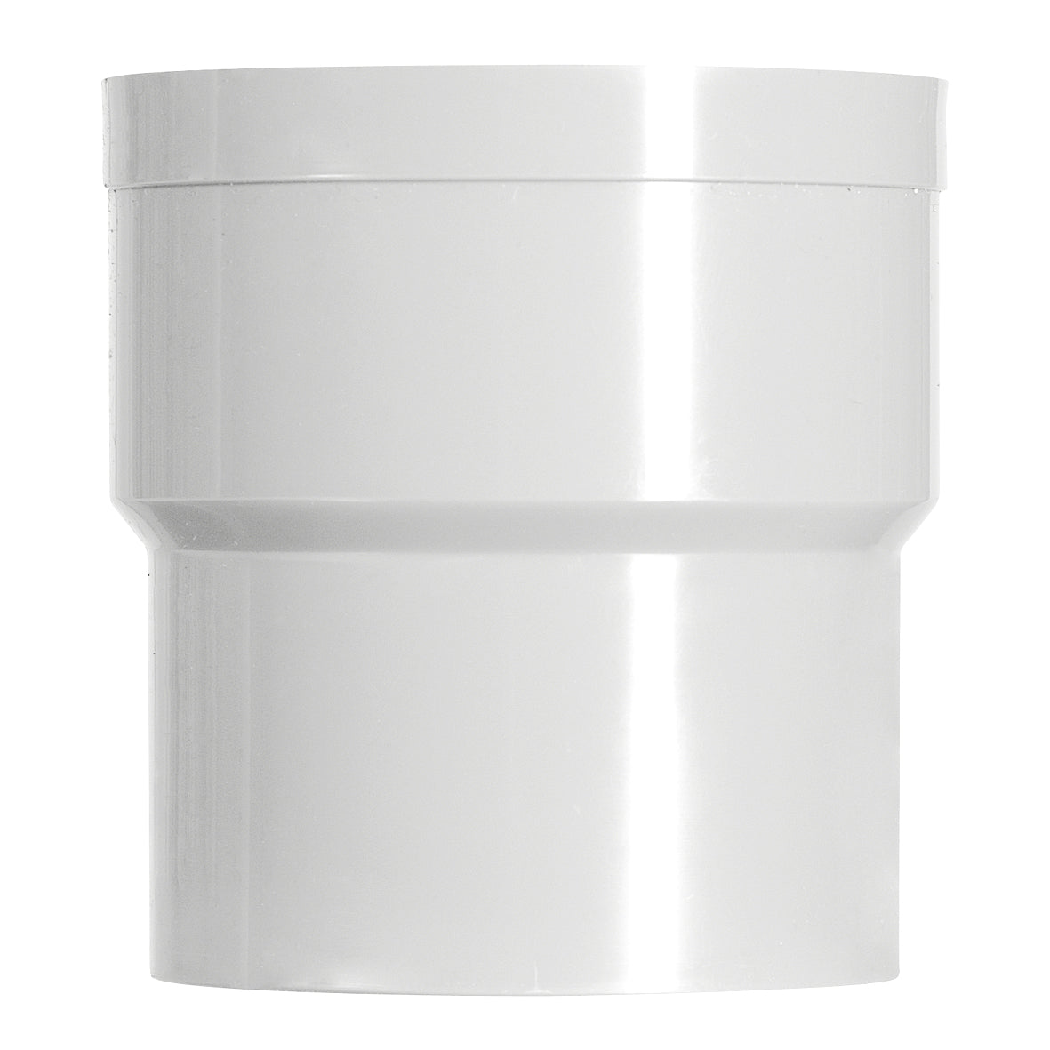 Martens verbindingsstuk met 1x lijmmof - HWA - PVC - Parelgrijs - 70mm