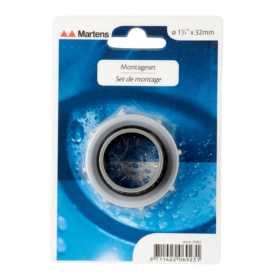 Martens montageset pvc 1 1/4x32mm